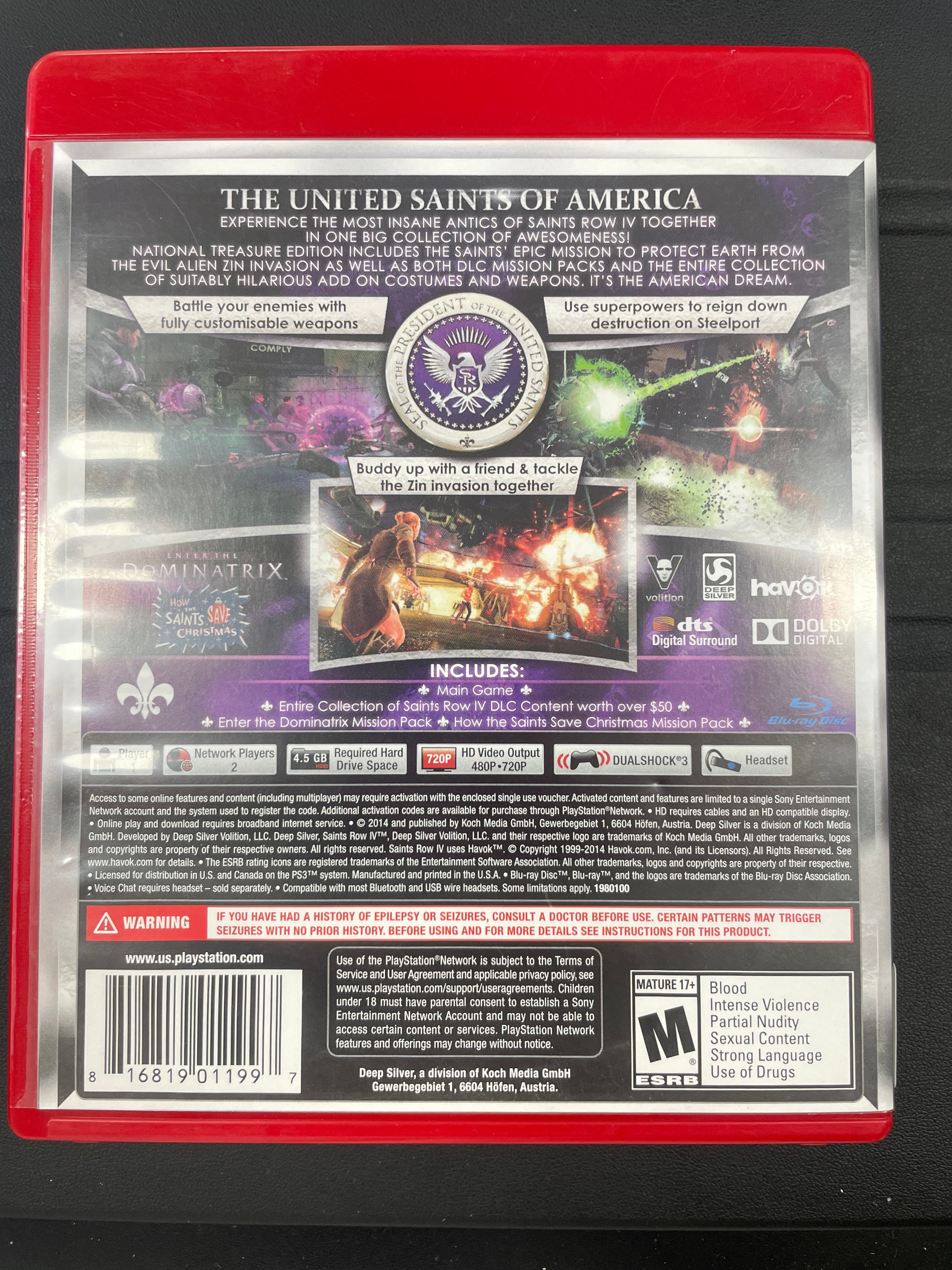 Saints Row IV: National Treasure Edition (Greatest Hits)