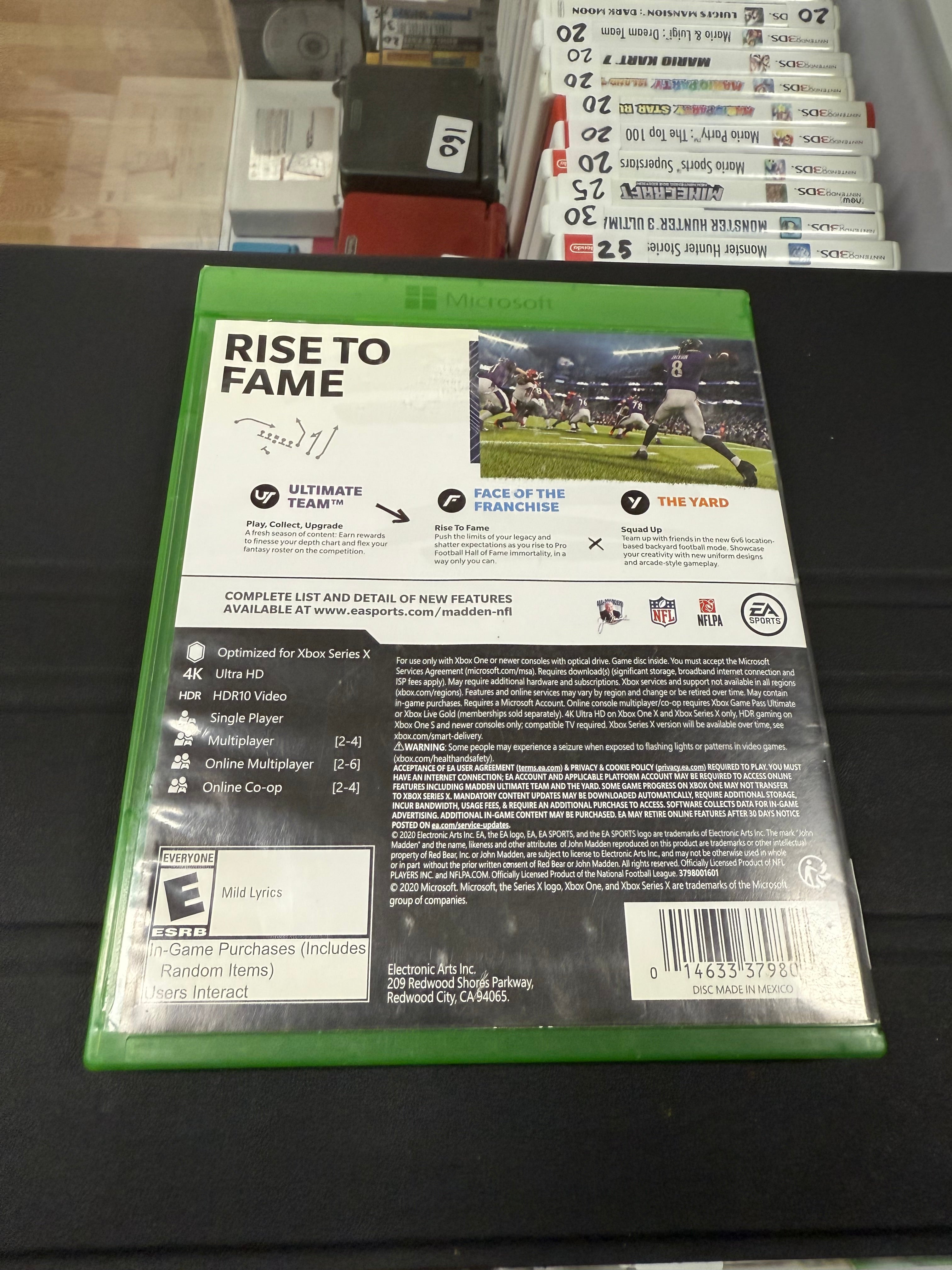 Madden NFL 21