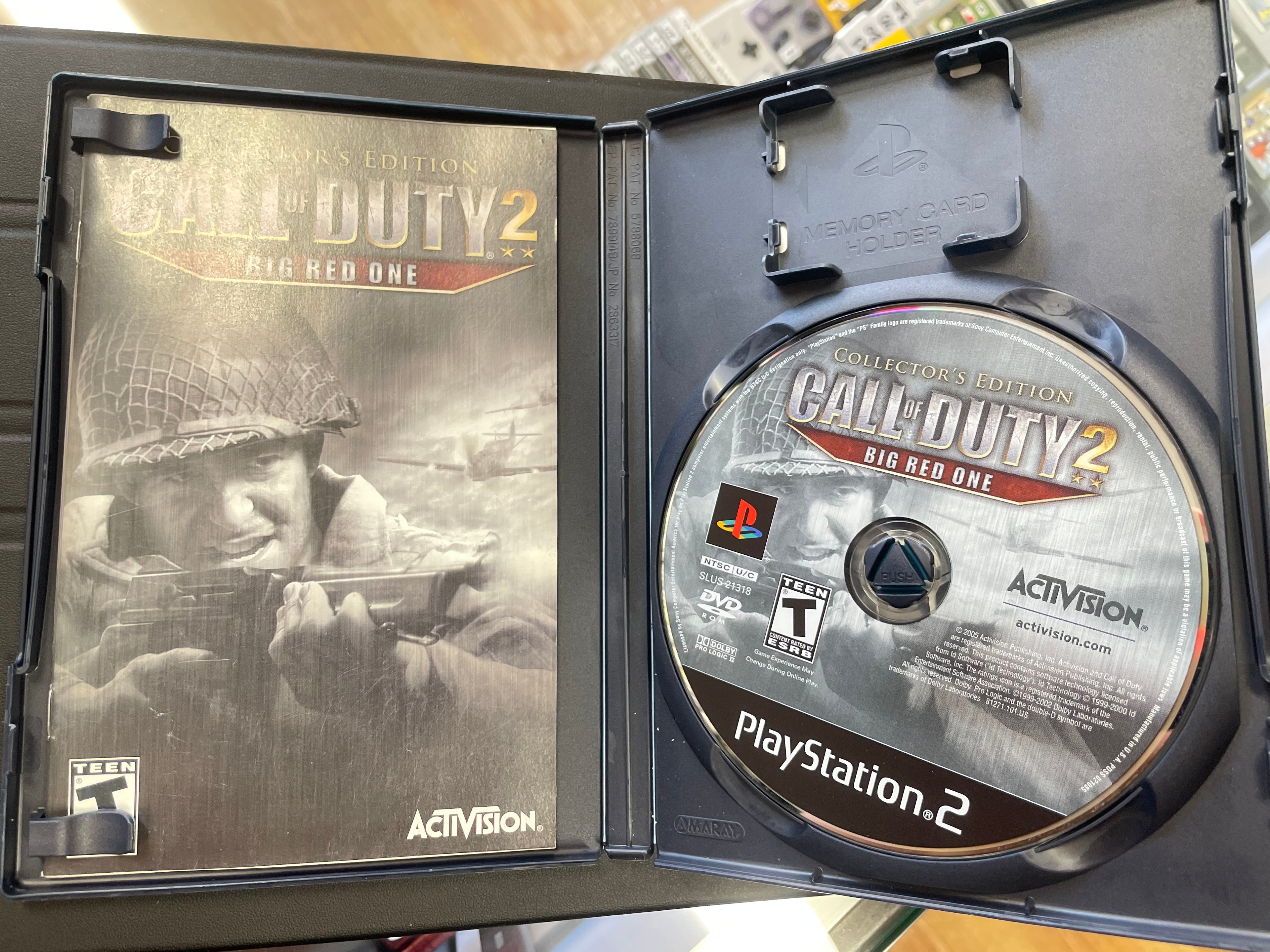 Call of duty Big Red One Collector’s Edition