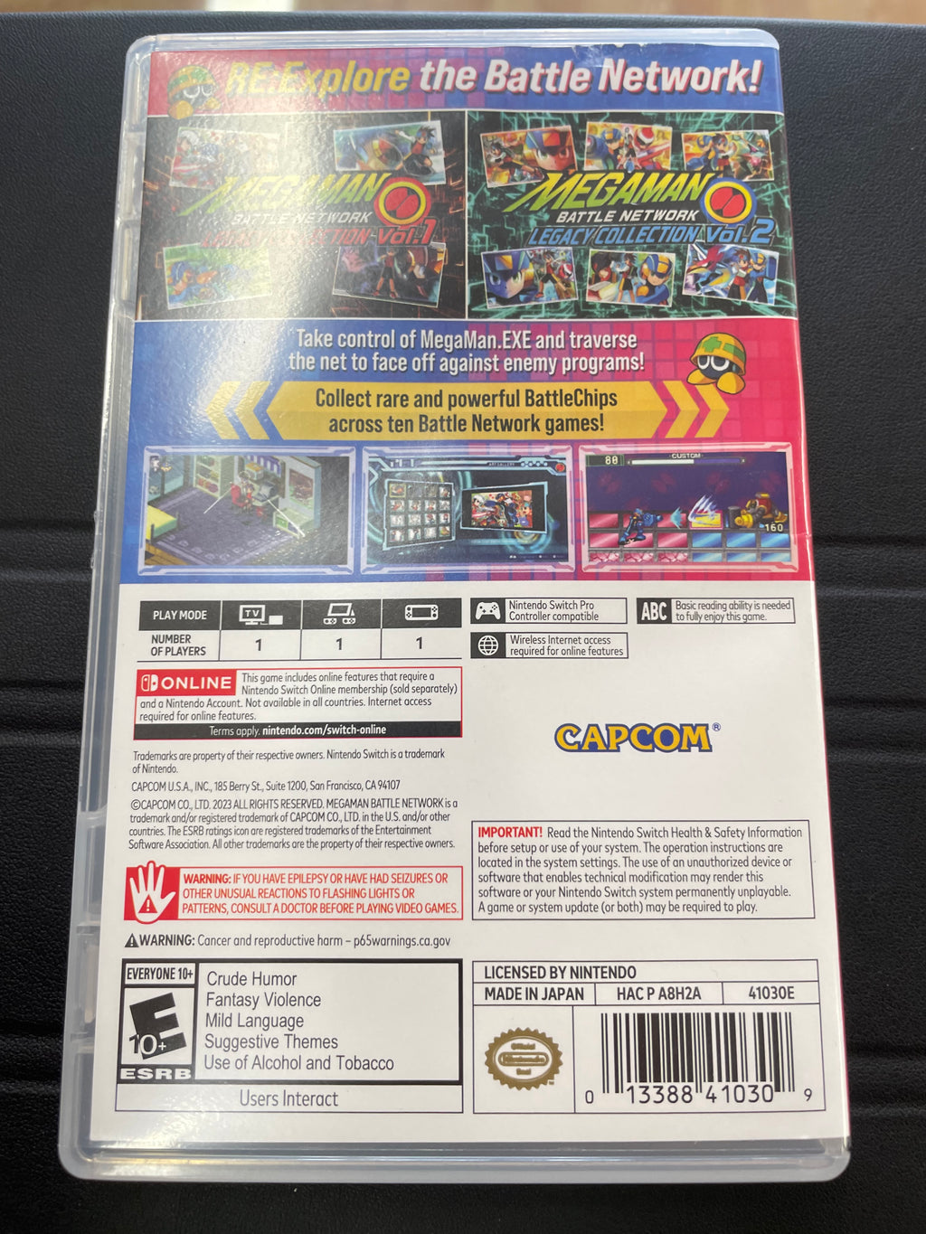 Mega Man Battle Network Legacy collection