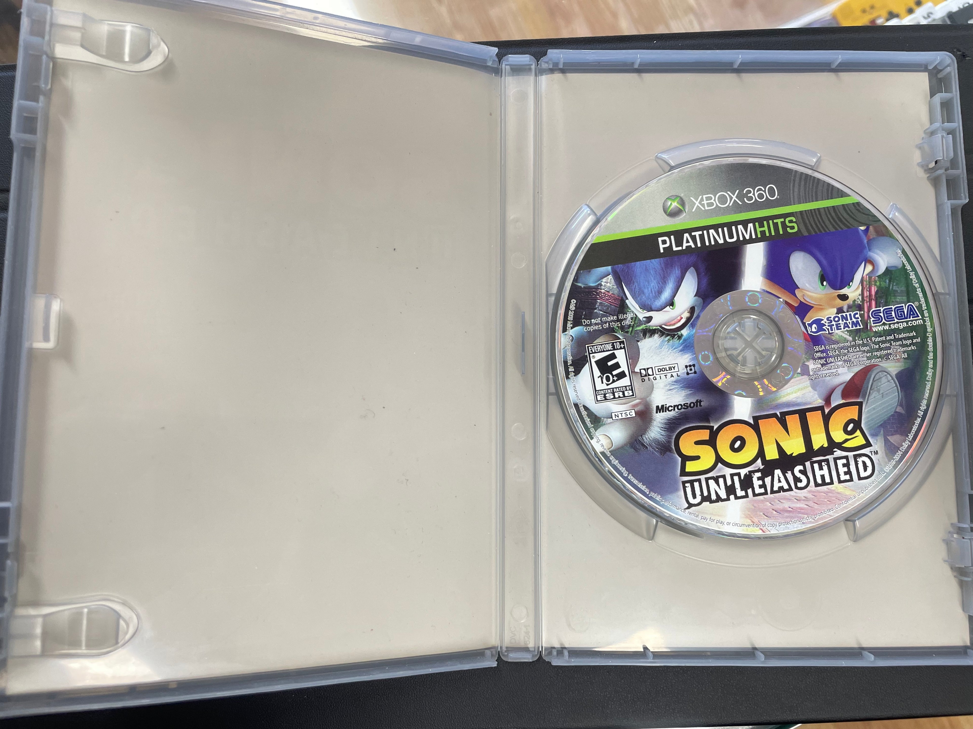 Sonic Unleashed Platinum Hits