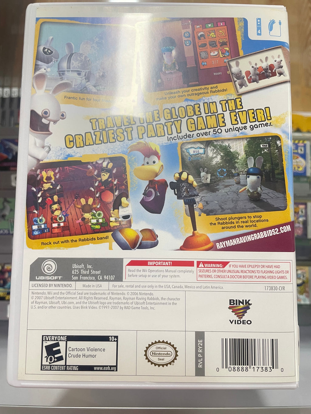Rayman Raving Rabbids 2