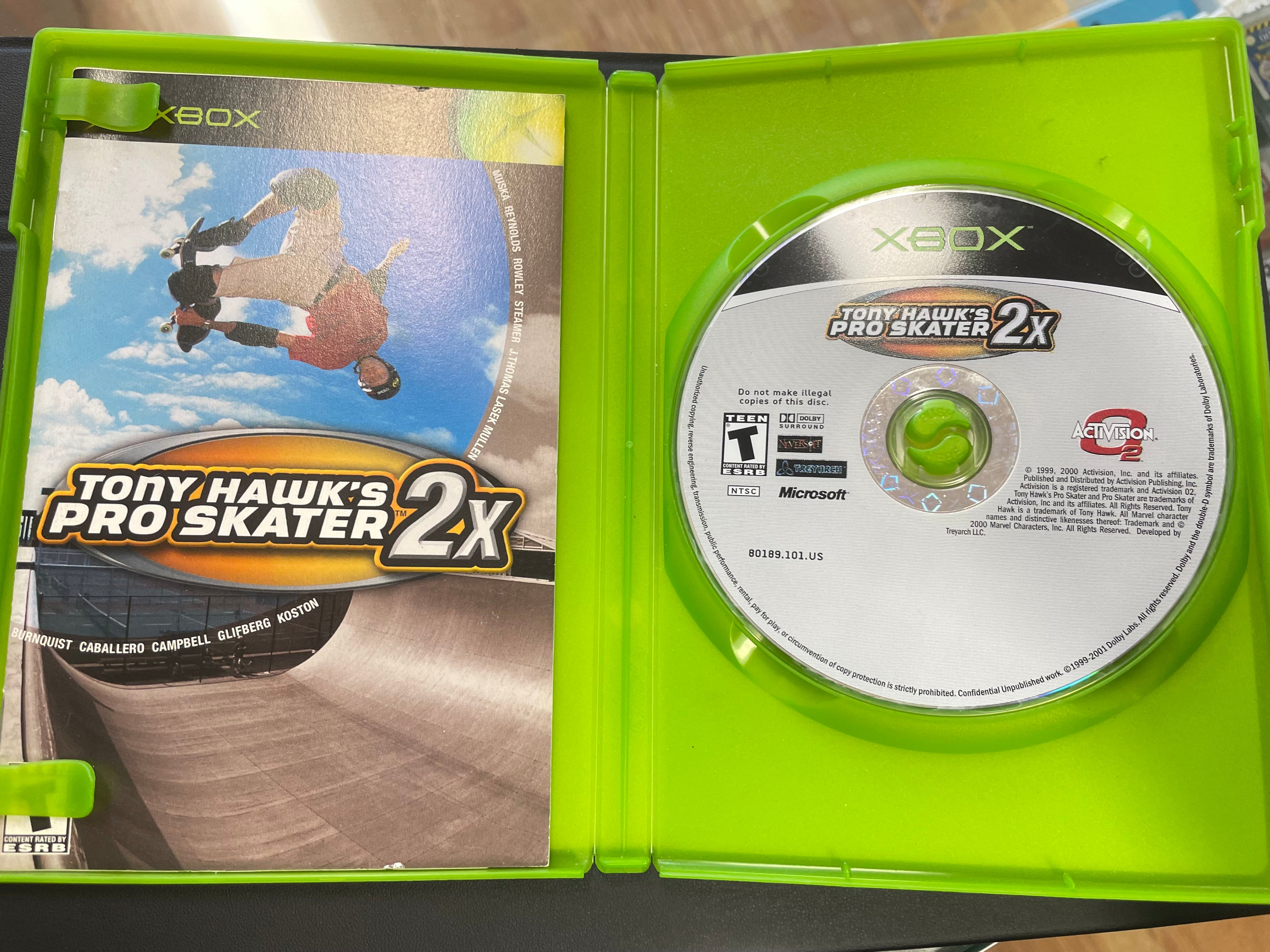 Tony Hawk’s Pro Skater 2x
