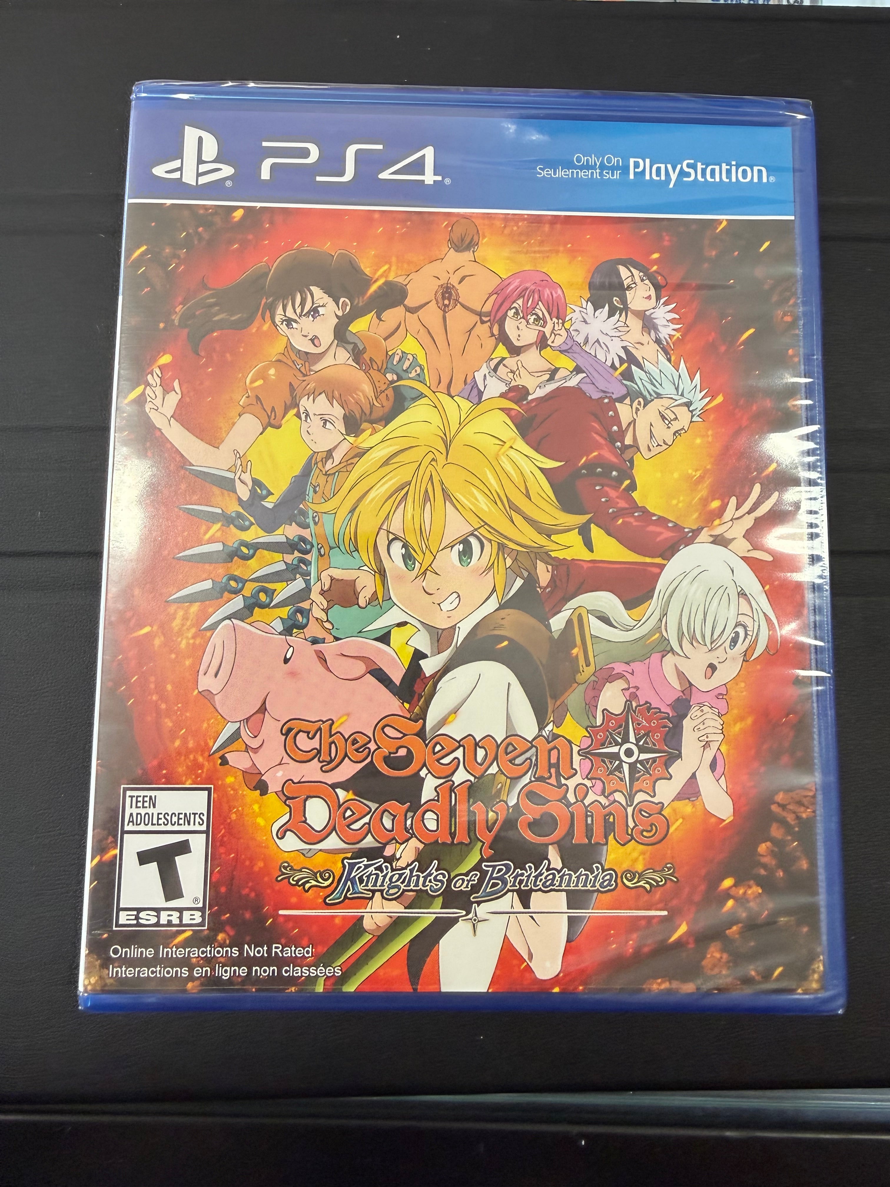 Seven Deadly Sins: Knights Of Britannia