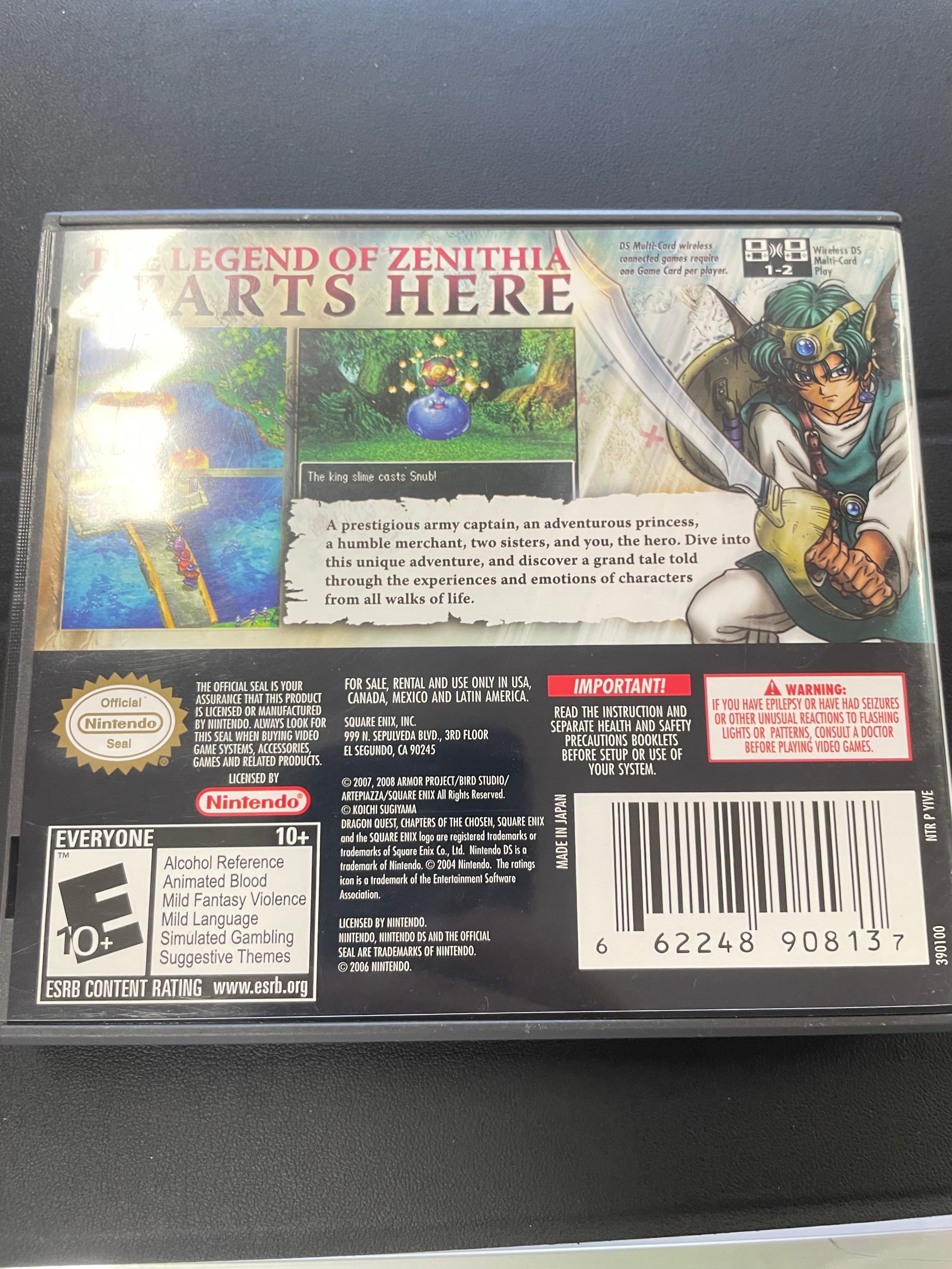Dragon quest IV Chapters of the chosen
