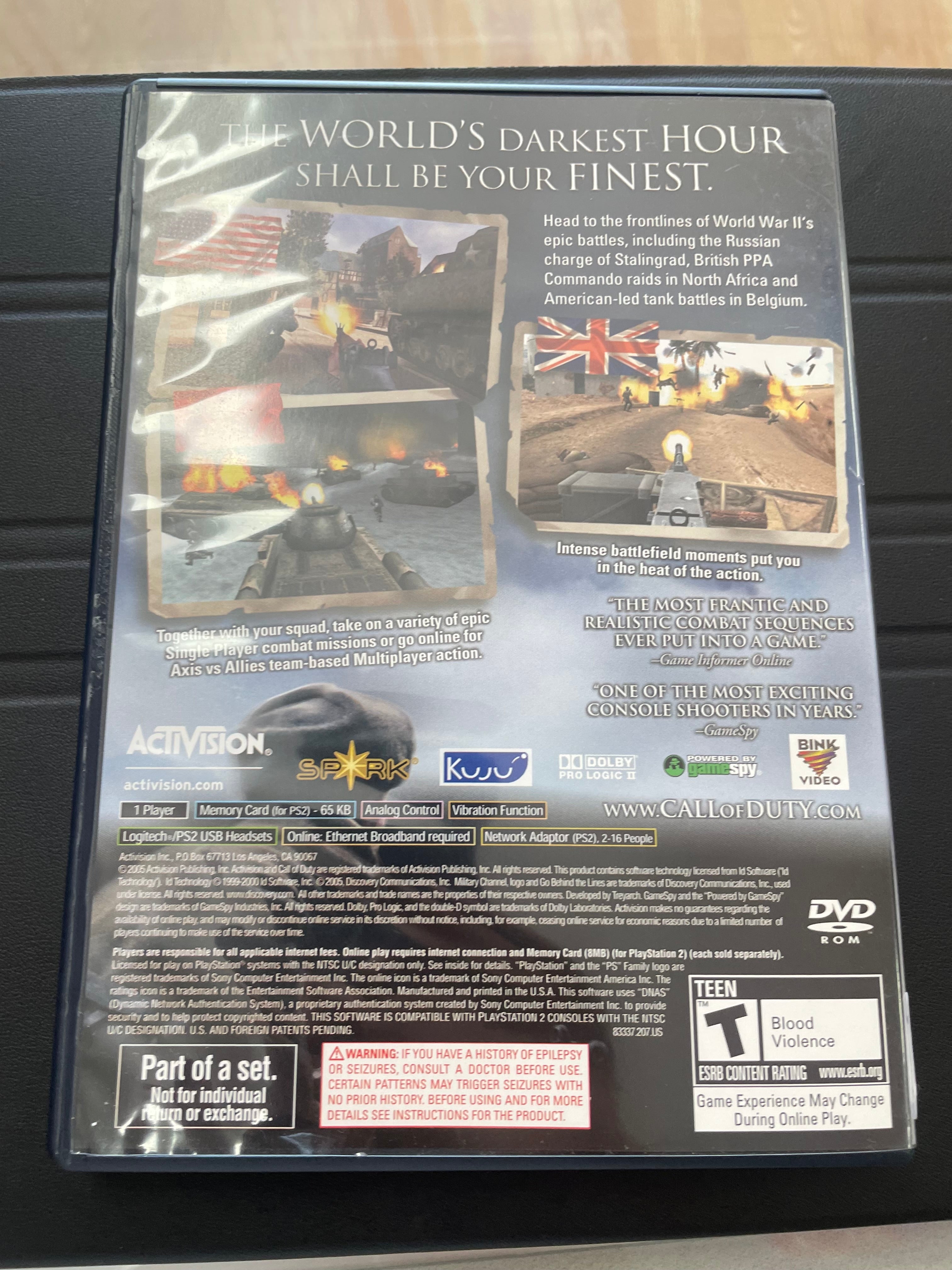 Call of duty Finest Hour