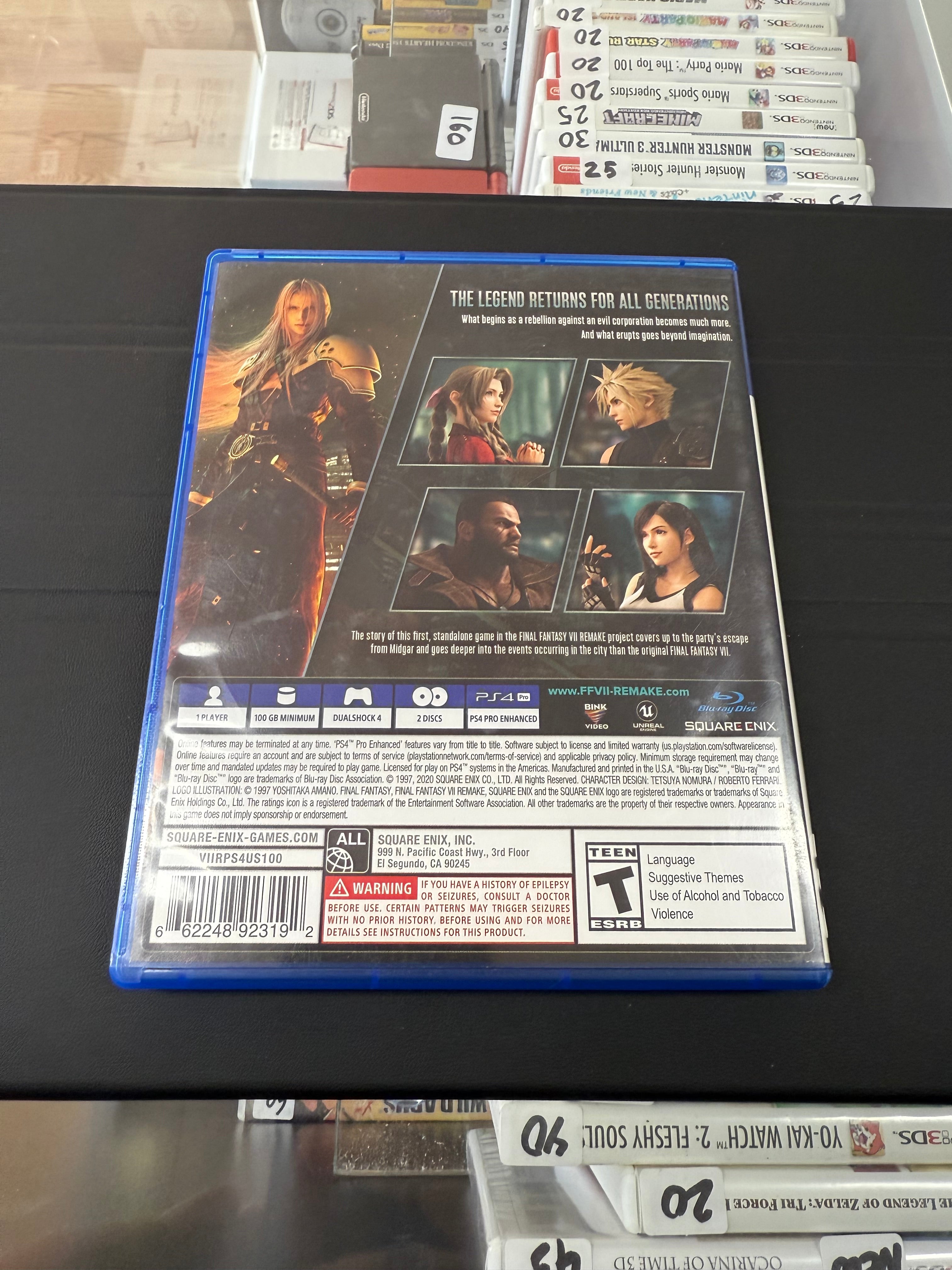 Final Fantasy VII Remake