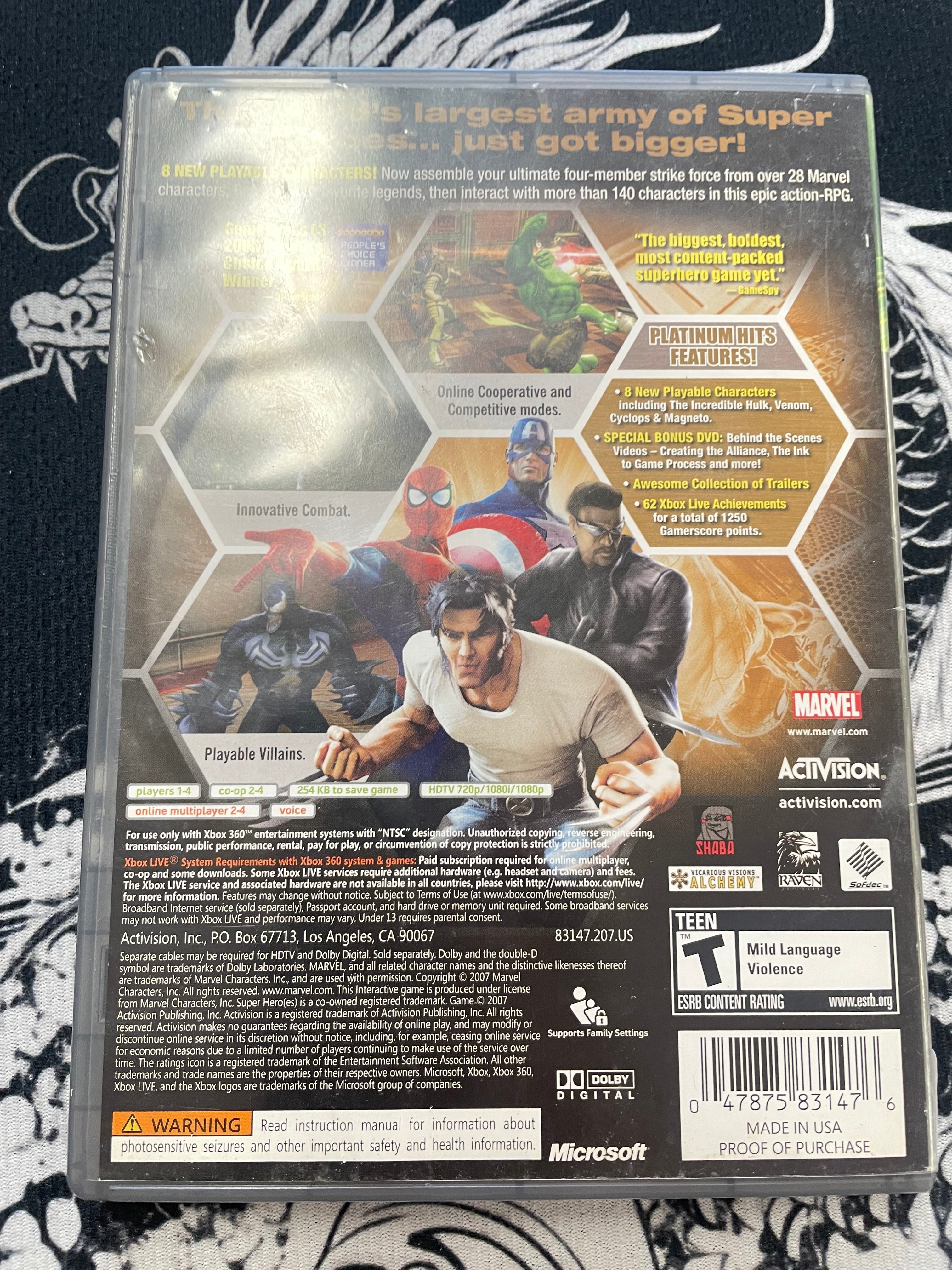 Marvel Ultimate Alliance Special Edition ( Platinum Hits)
