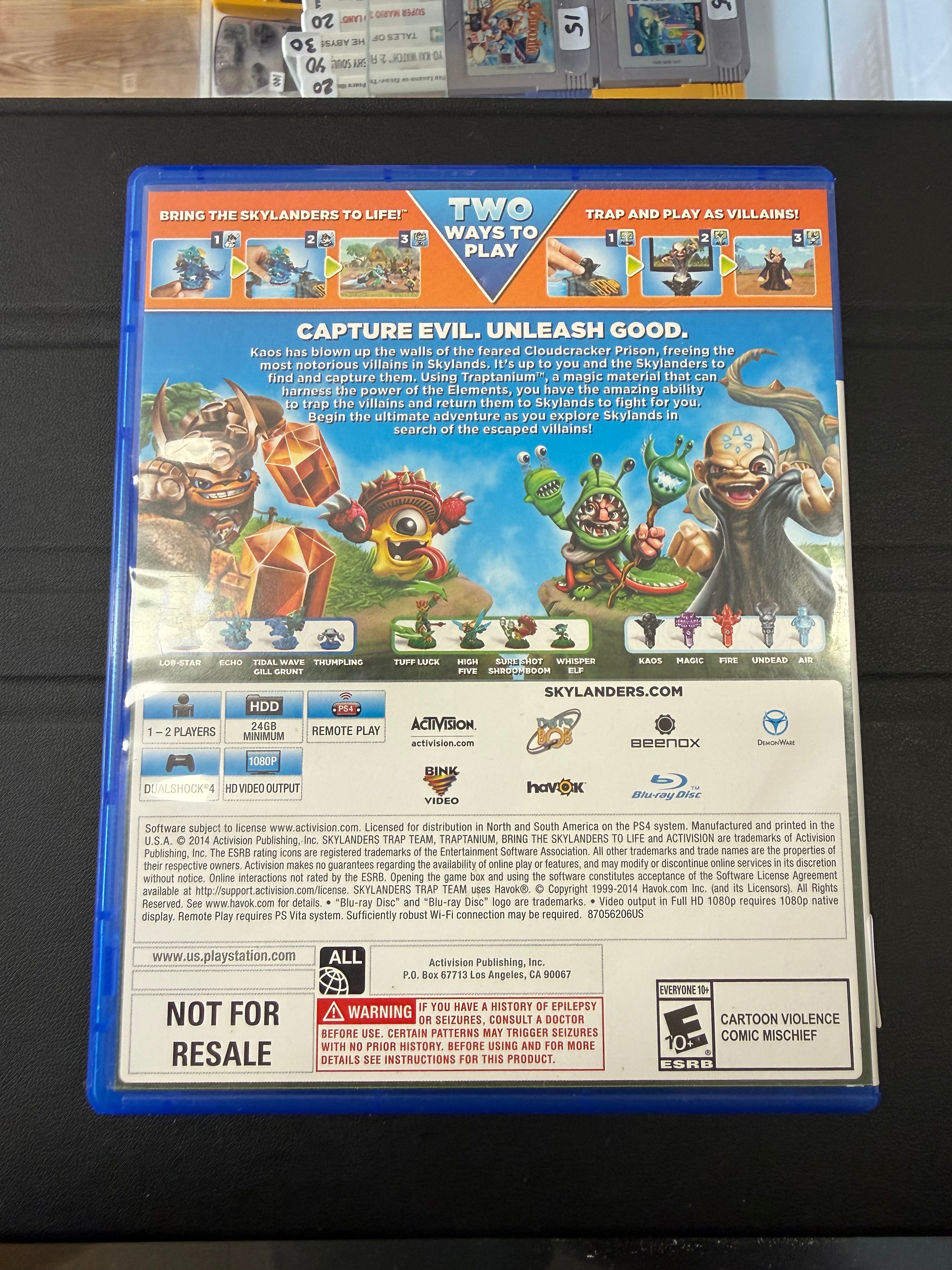 Skylanders Trap Team