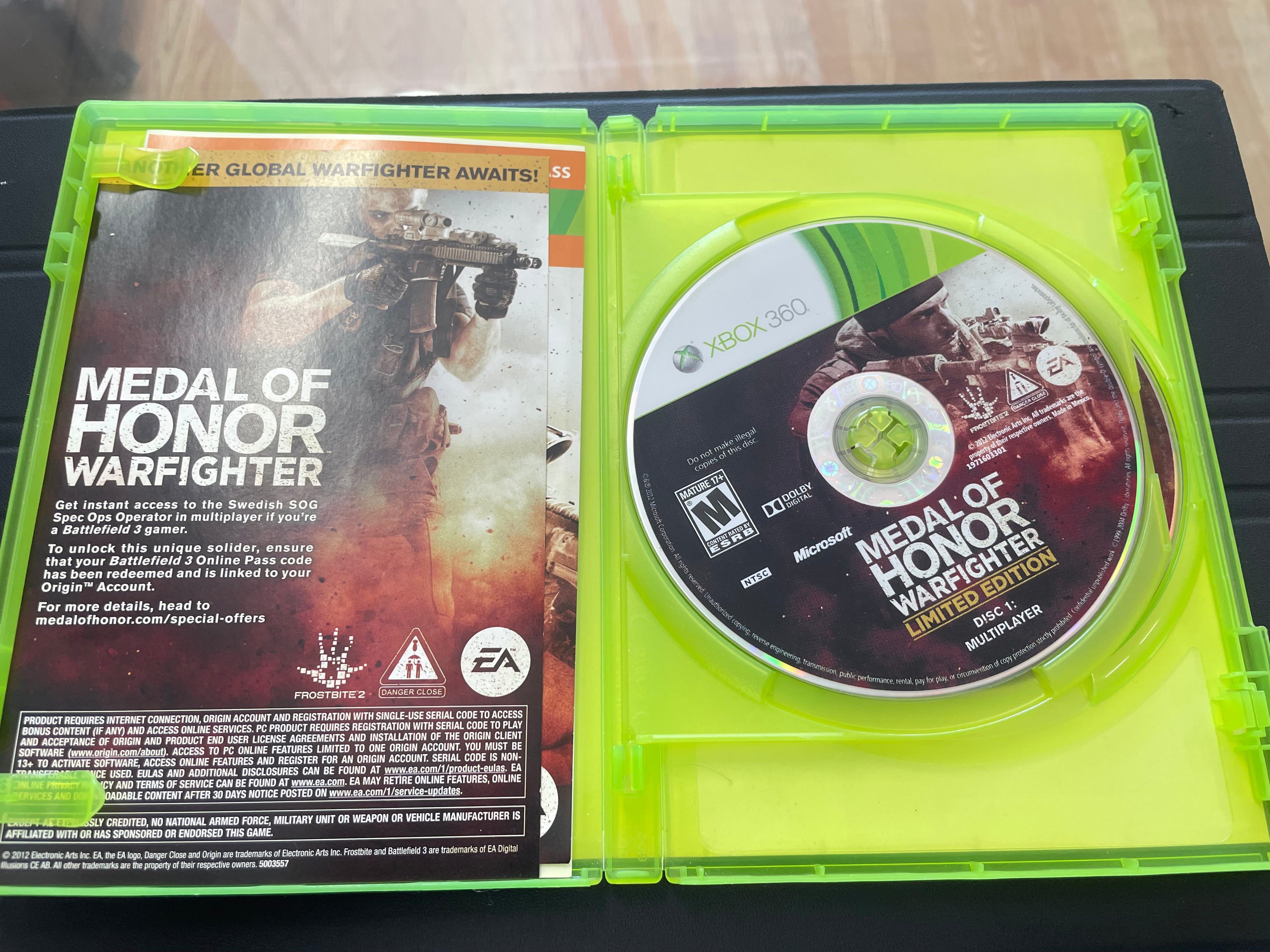 Medal of Honor Warfighter Limited Edition
