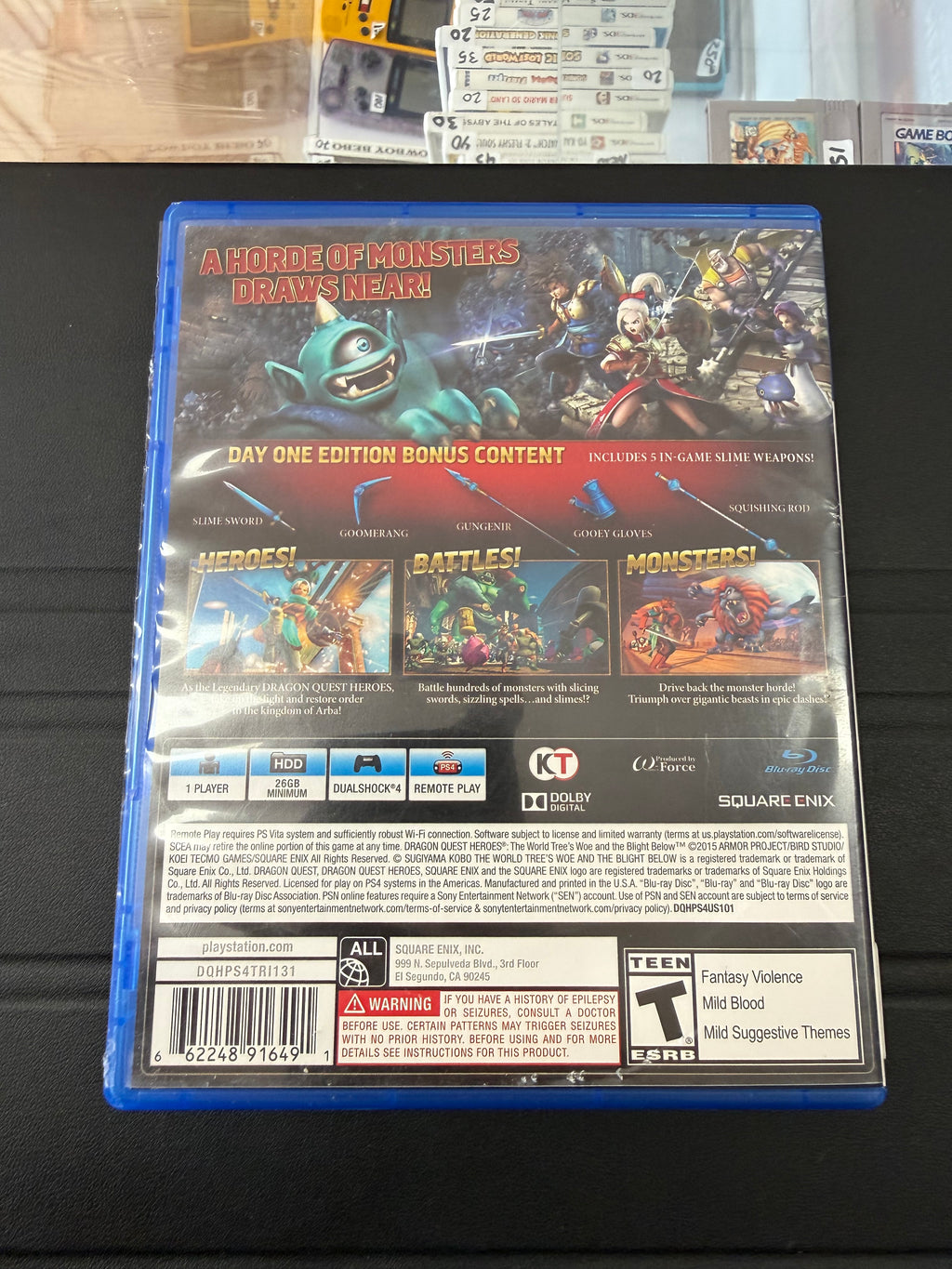 Dragon Quest Heroes: The World Tree’s Woe And The Blight Below [Day One Edition]