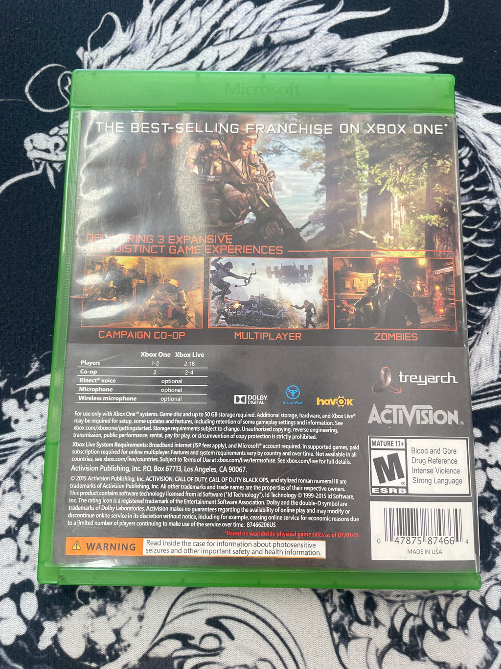 Call of Duty Black Ops iii