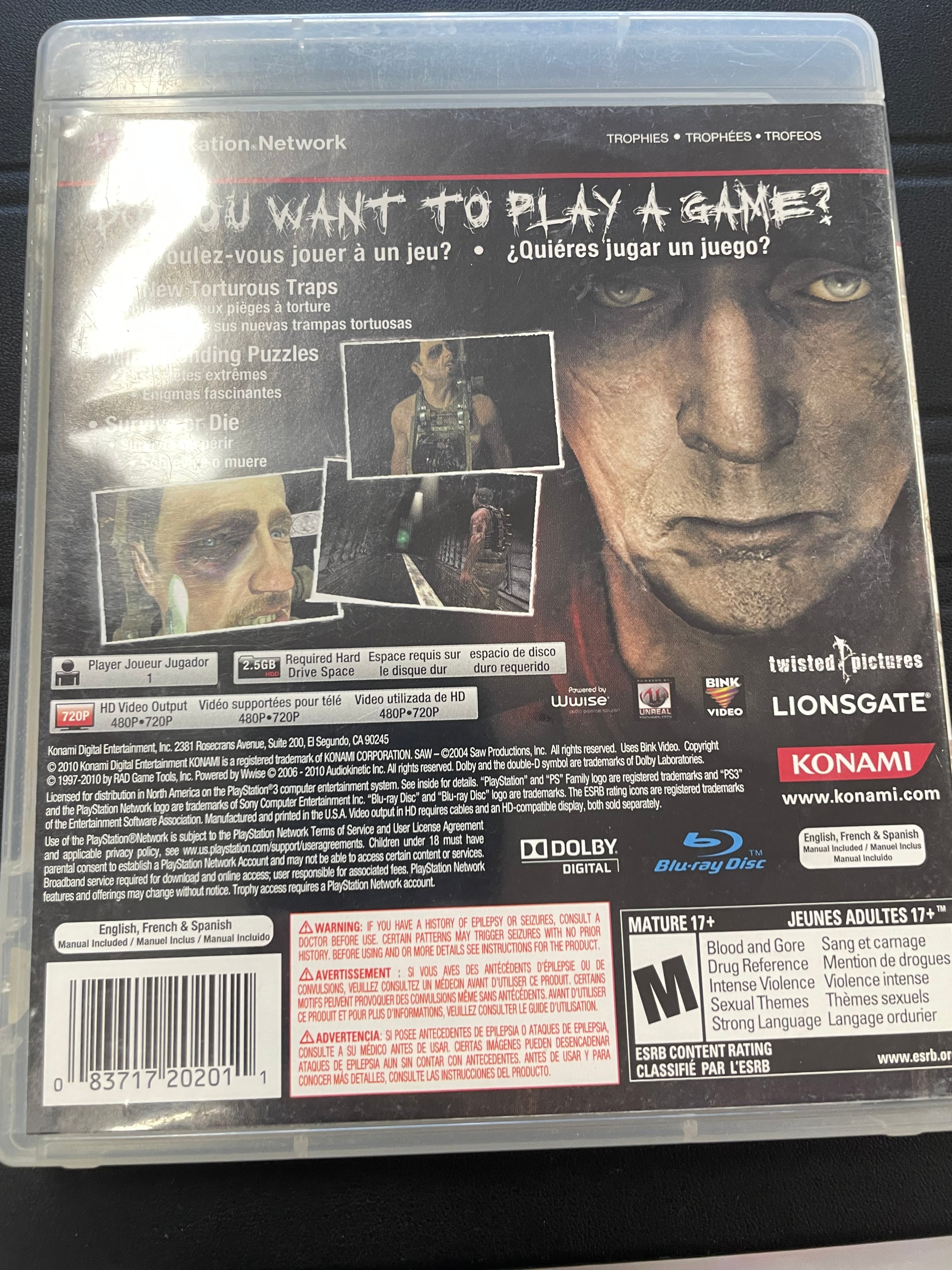 Saw II Flesh & Blood