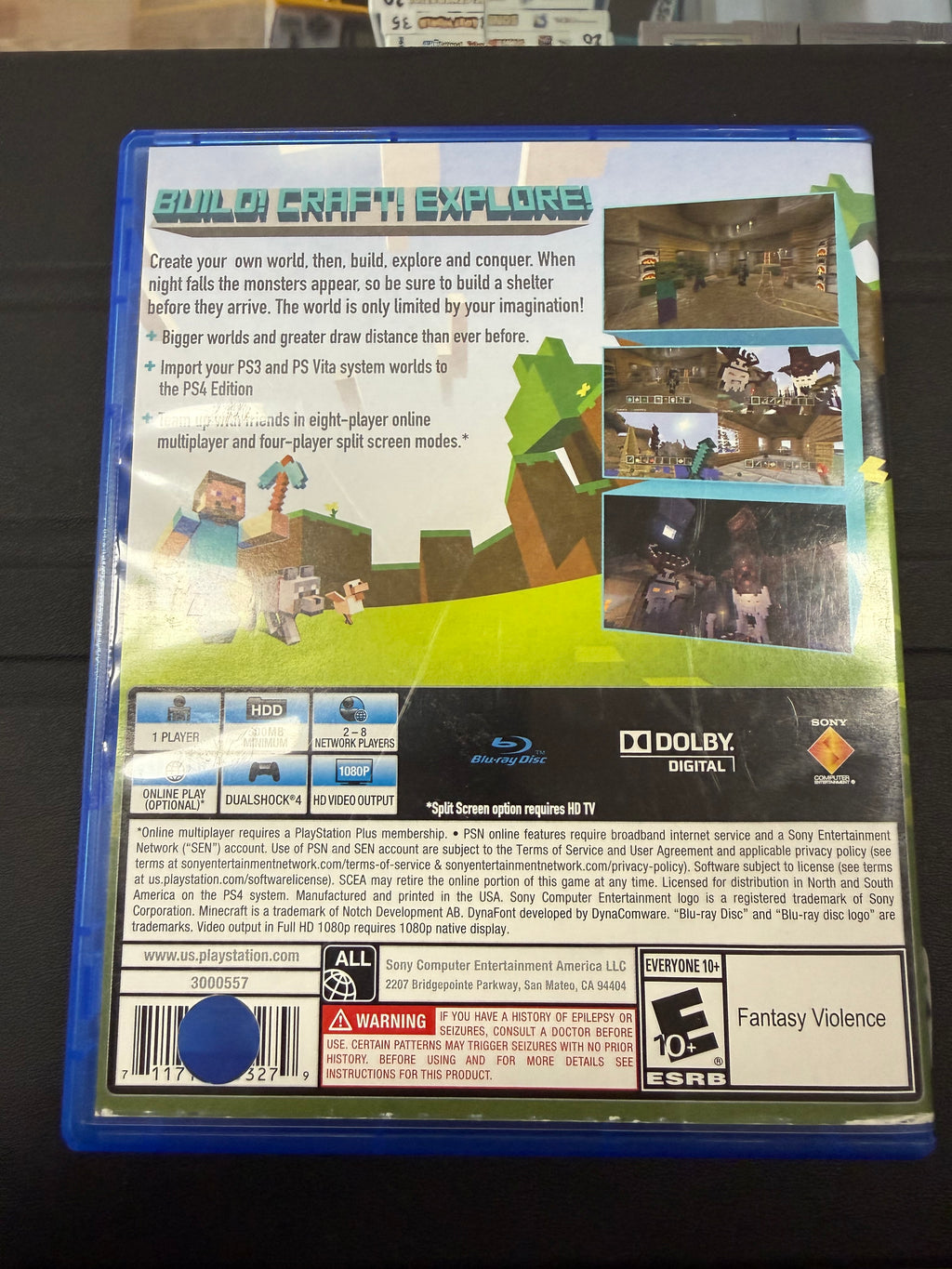 Minecraft: Playstation 4 Edition