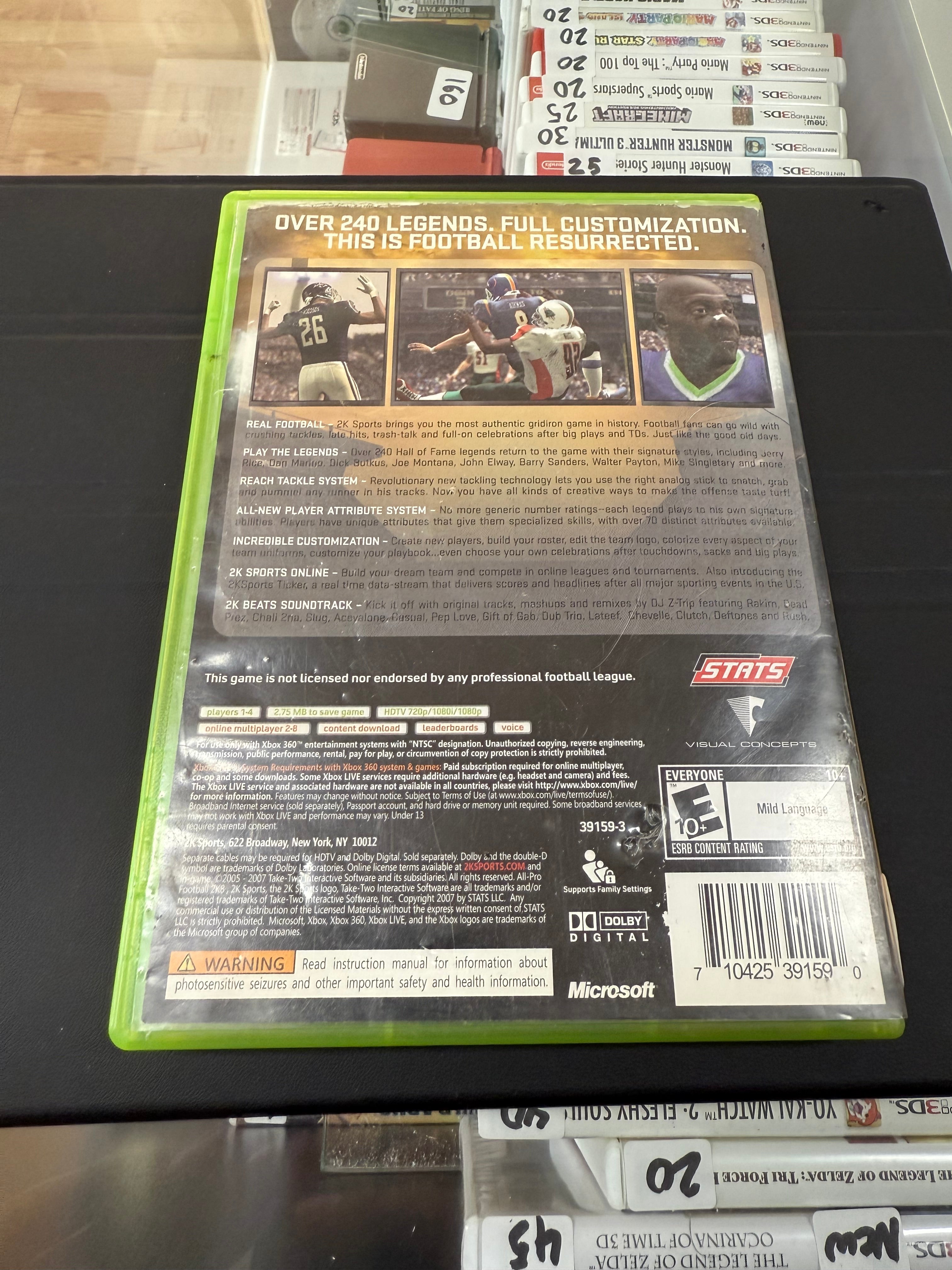 All Pro Football 2K8