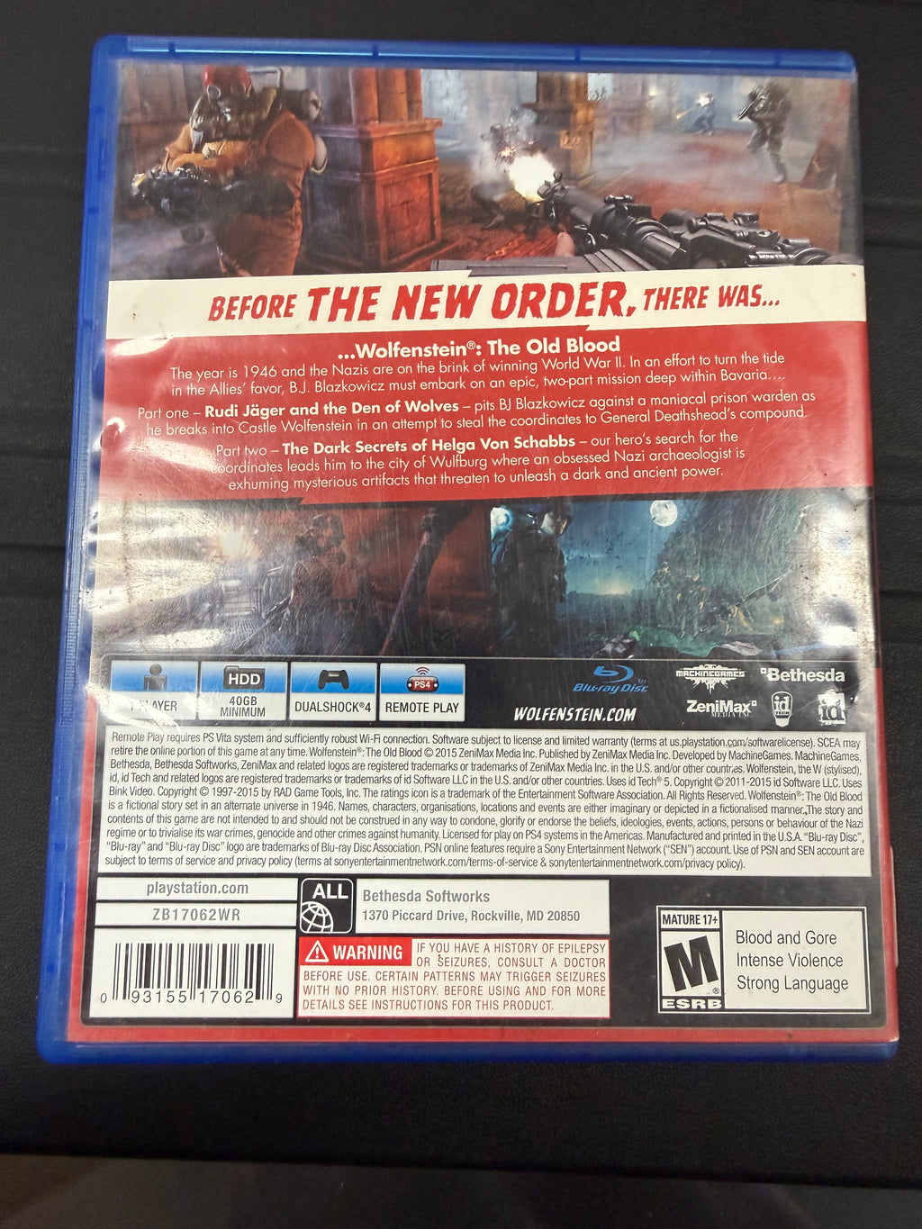 Wolfenstein: The Old Blood