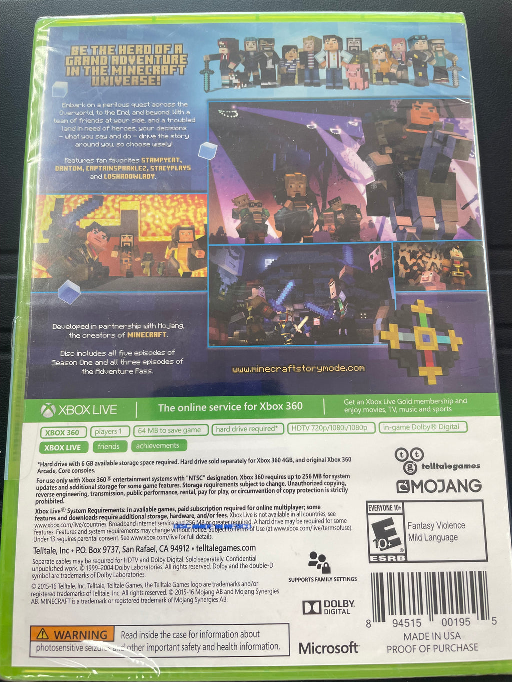 Minecraft Story Mode The Complete Adventure