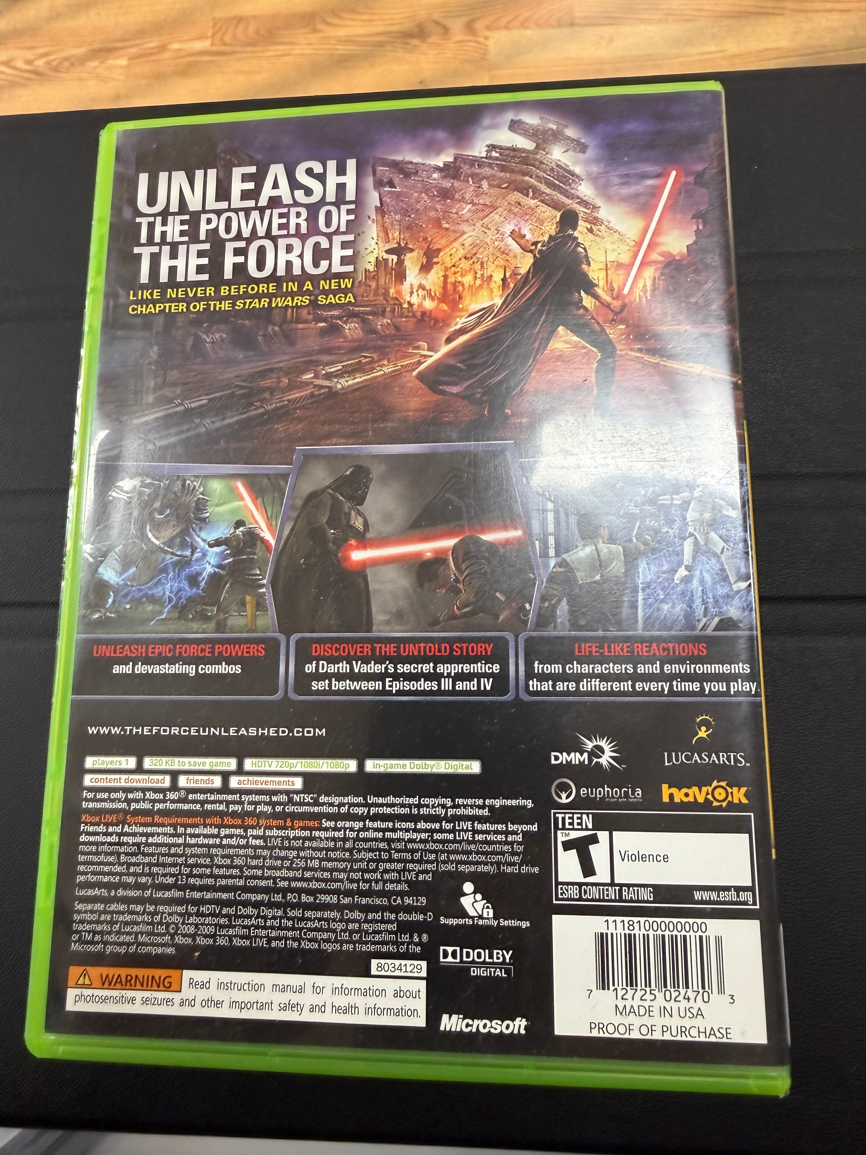 Star Wars: The Force Unleashed [Platinum Hits]