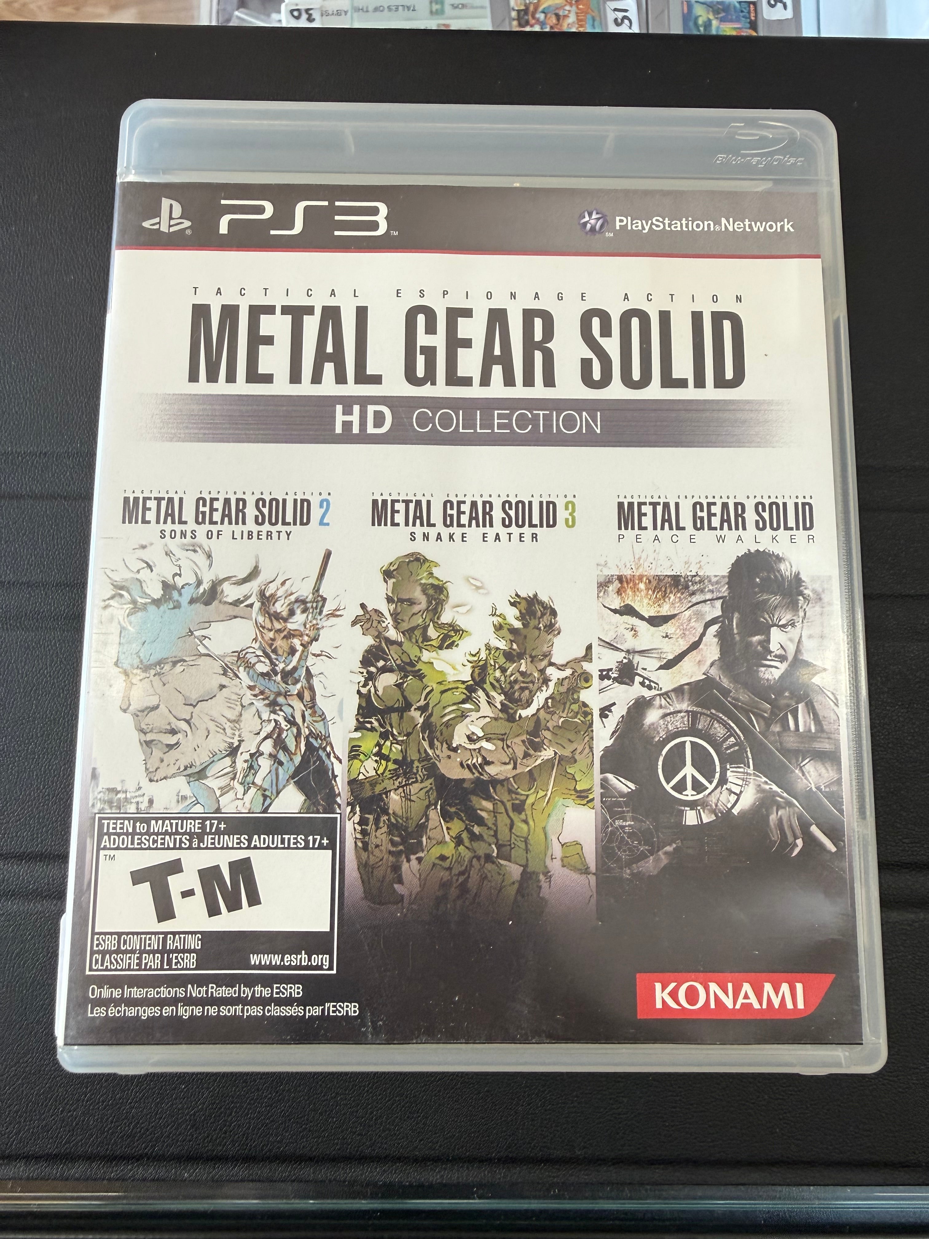 Metal Gear Solid HD Collection