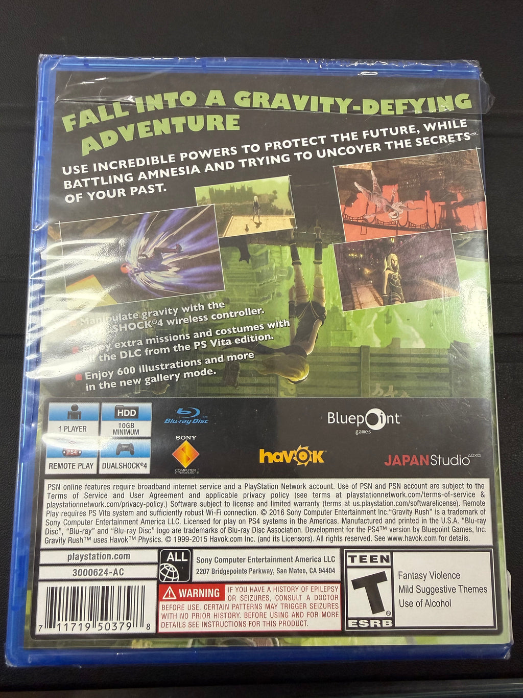 Gravity Rush Remastered