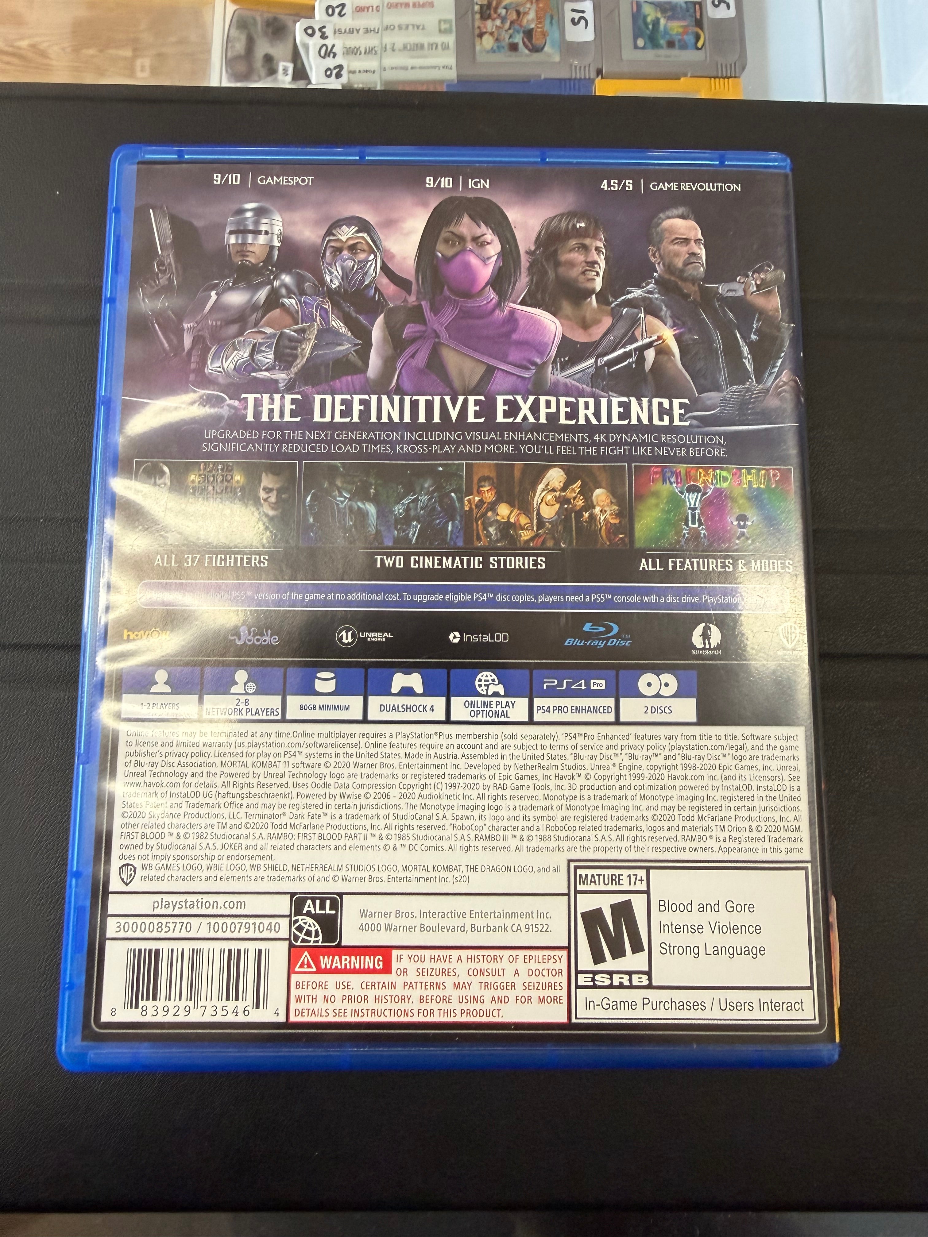 Mortal Kombat 11 Ultimate