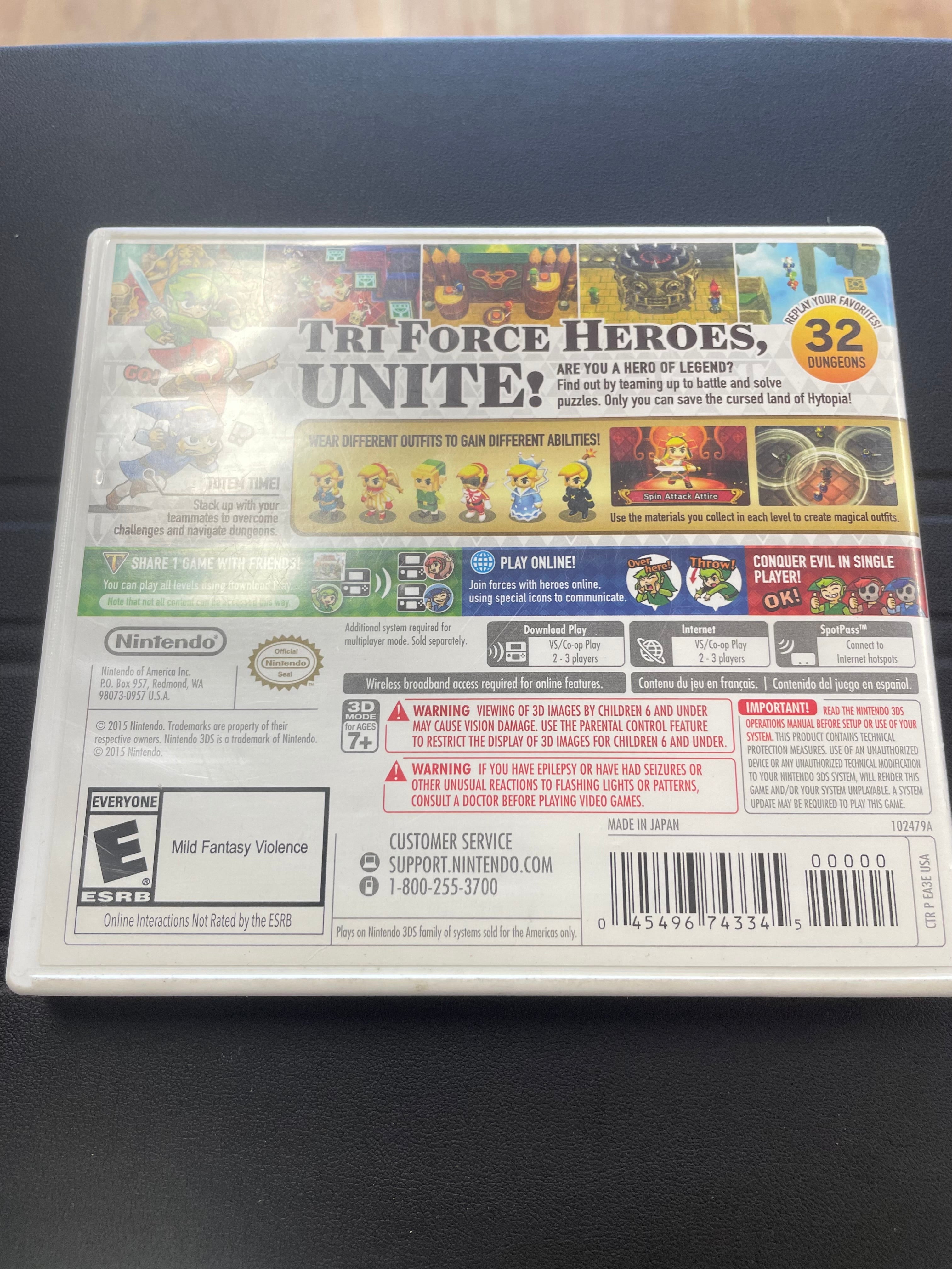 Zelda Tri Force Heroes