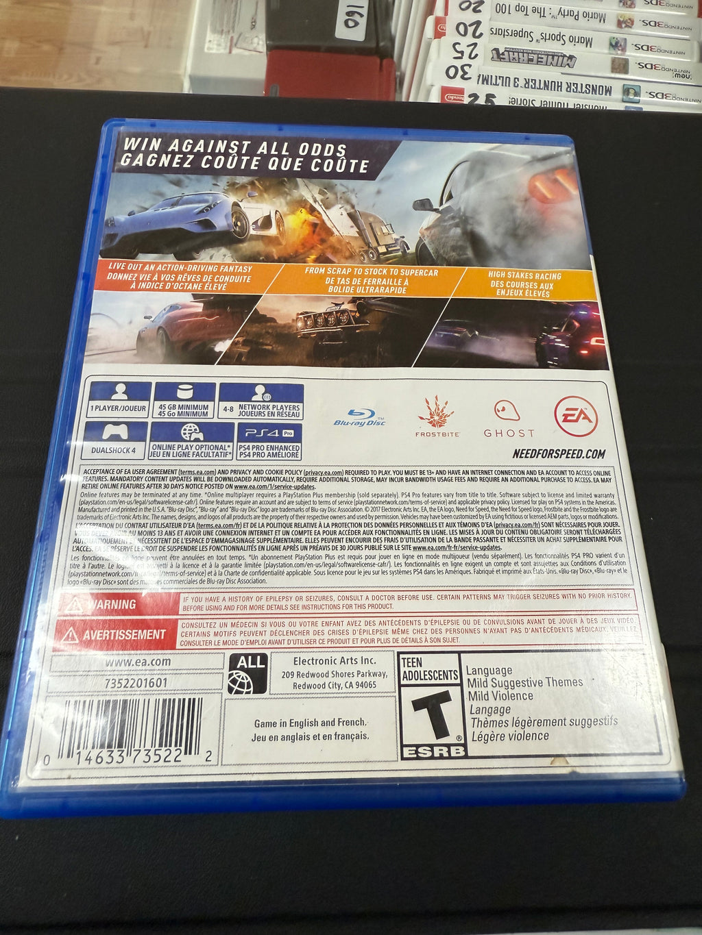 Need For Speed Payback