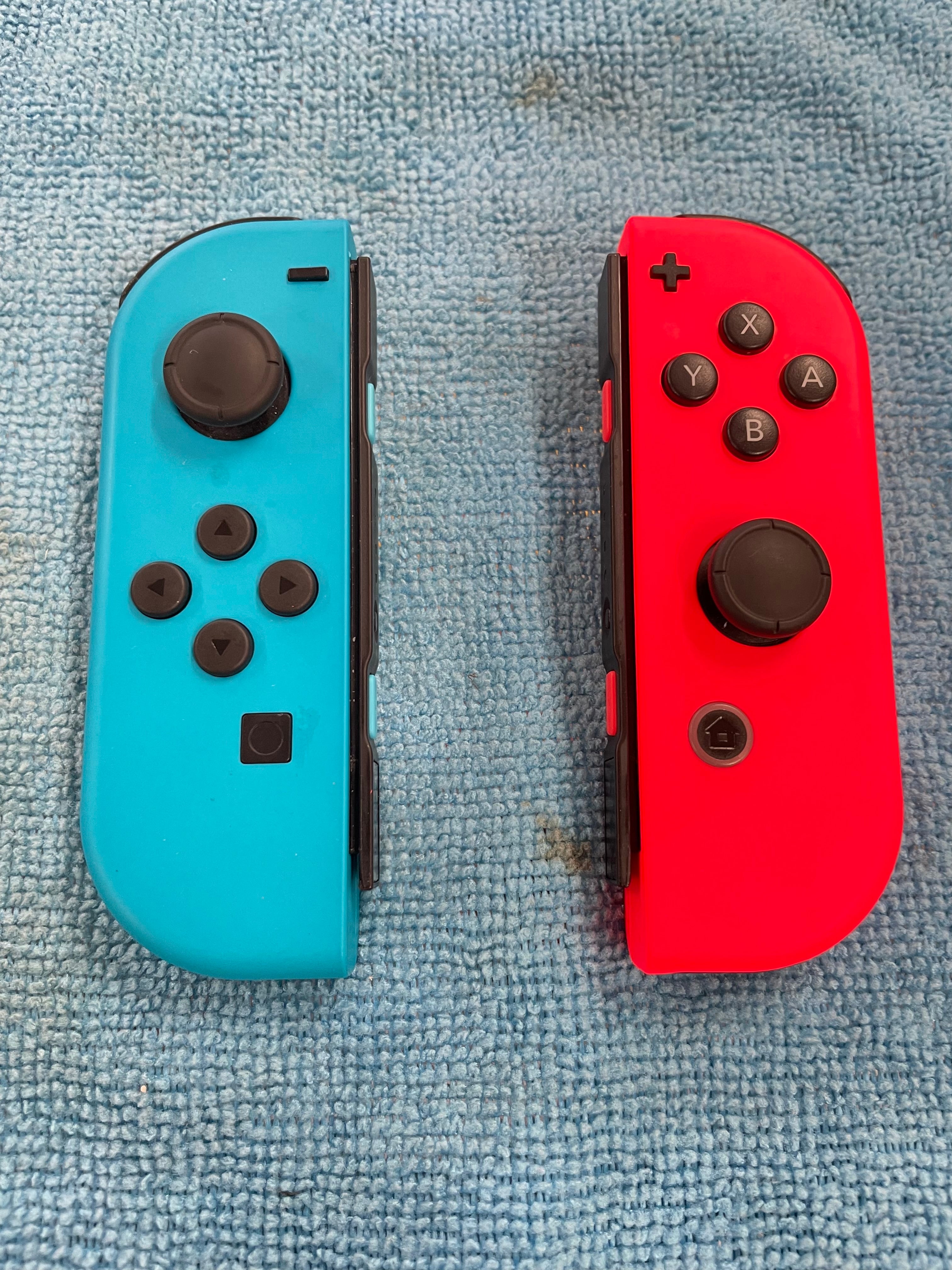 Nintendo switch Oled Neon Red And Neon Blue