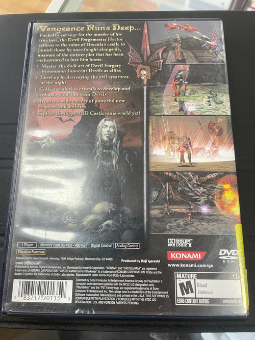 Castlevania Curse of Darkness