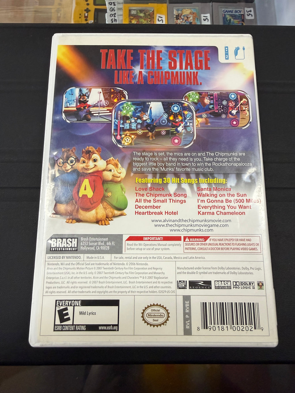 Alvin And The Chipmunks The Game