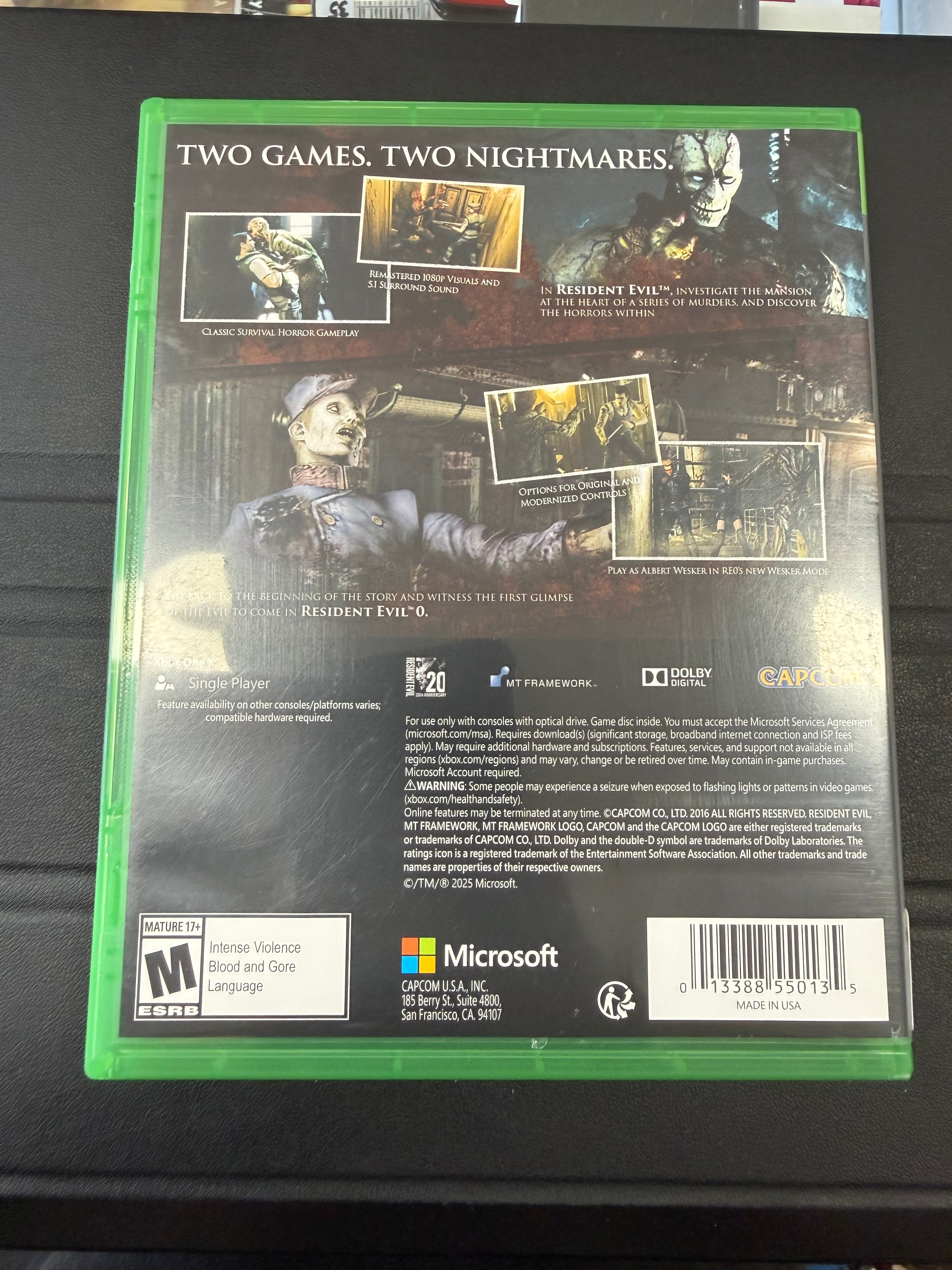 Resident Evil Origins Collection