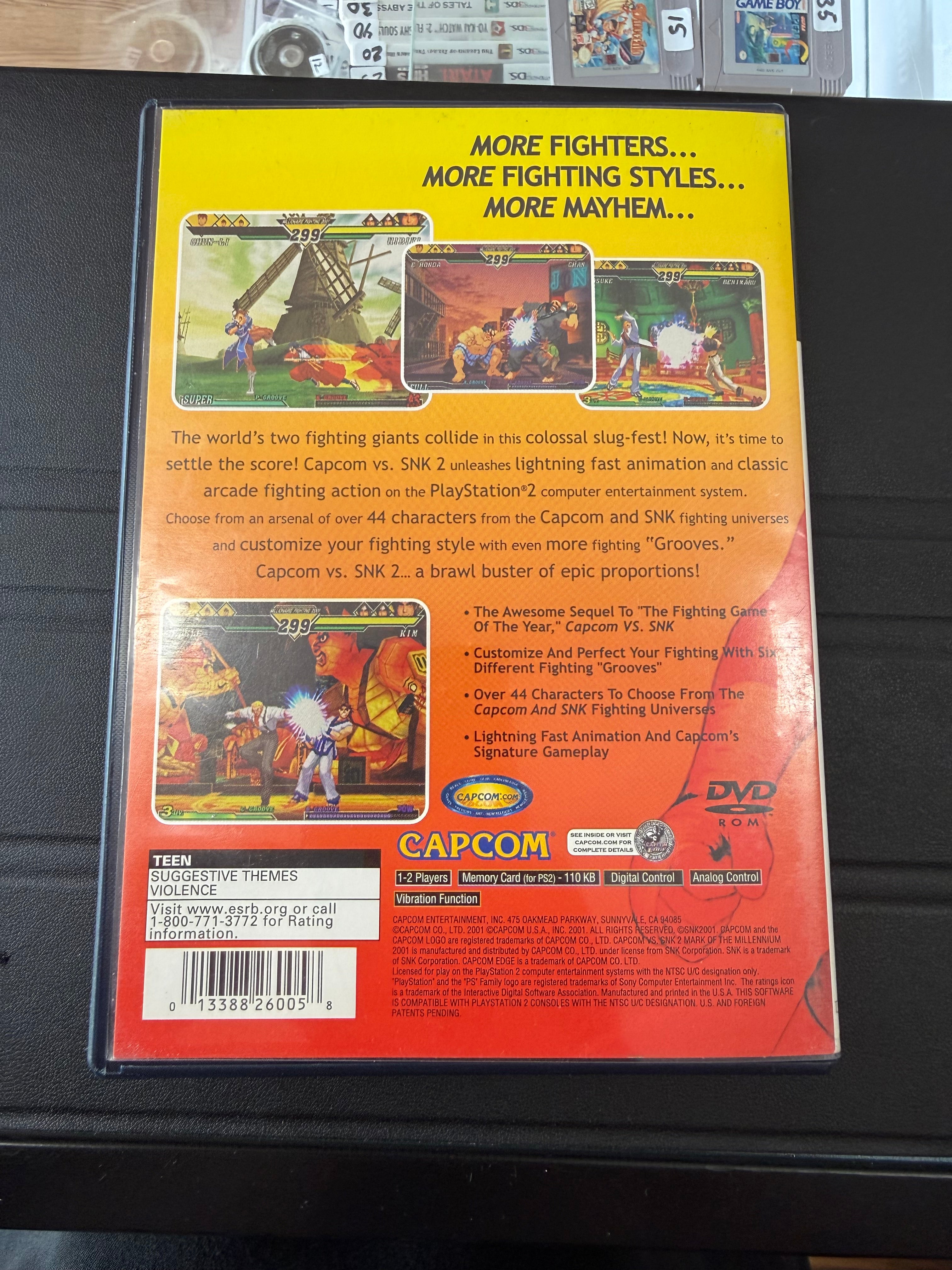 Capcom VS SNK 2