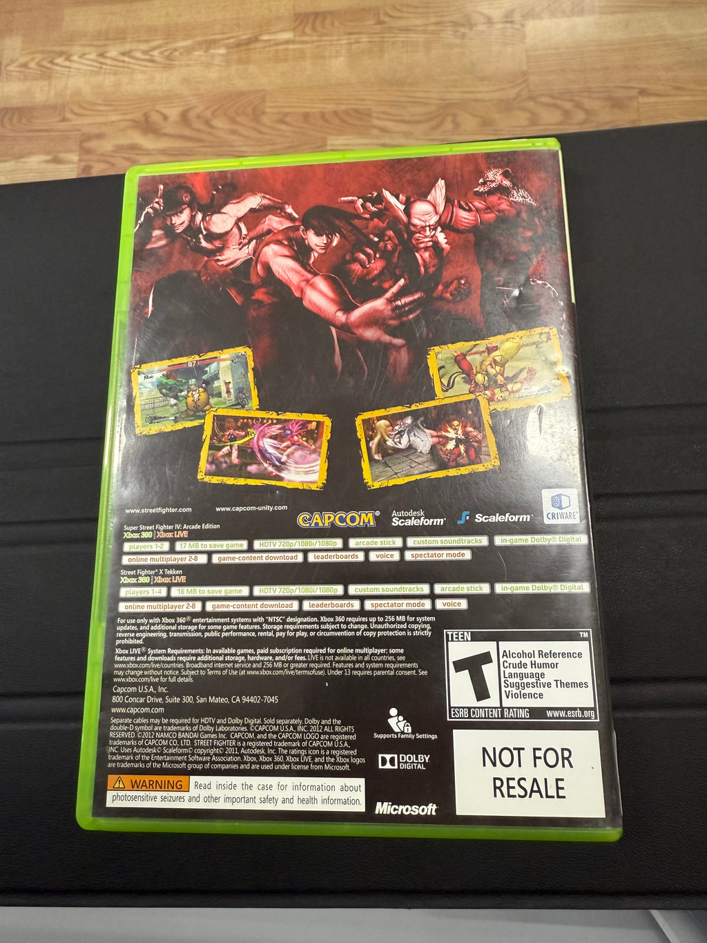 Street Fighter x Tekken / Super Street Fighter IV: Arcade Edition