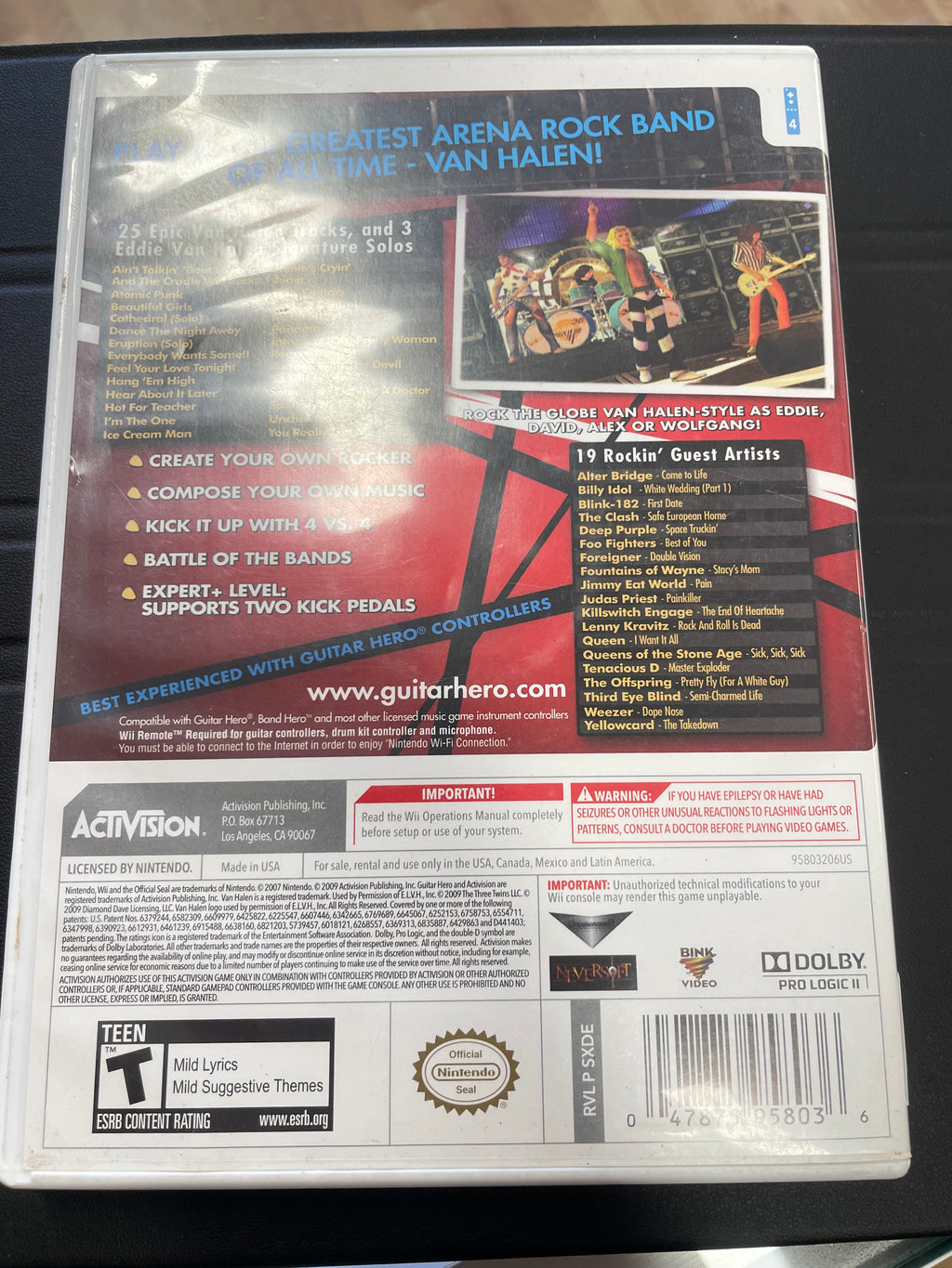 Guitar Hero Van Halen
