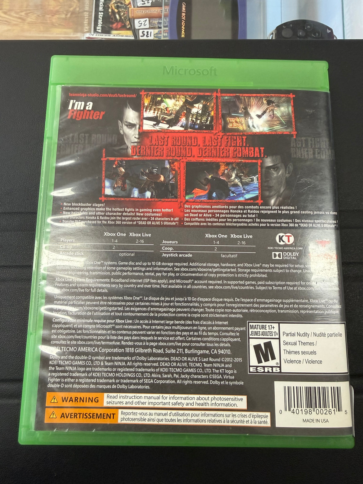 Dead Or Alive 5 Last Round