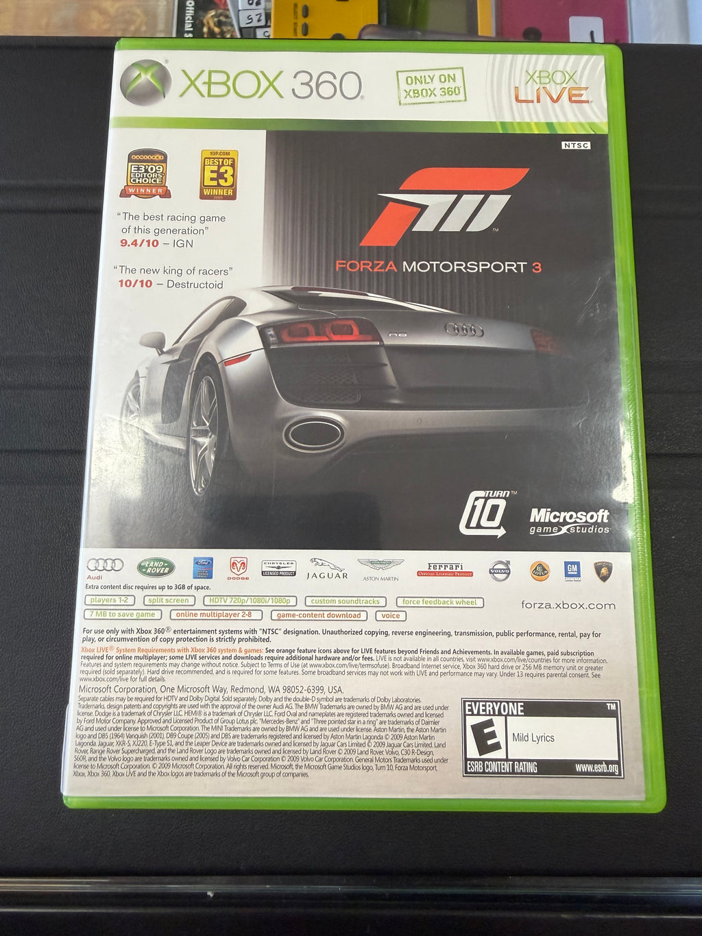 Forza Motorsport 3/ Halo 3 ODST