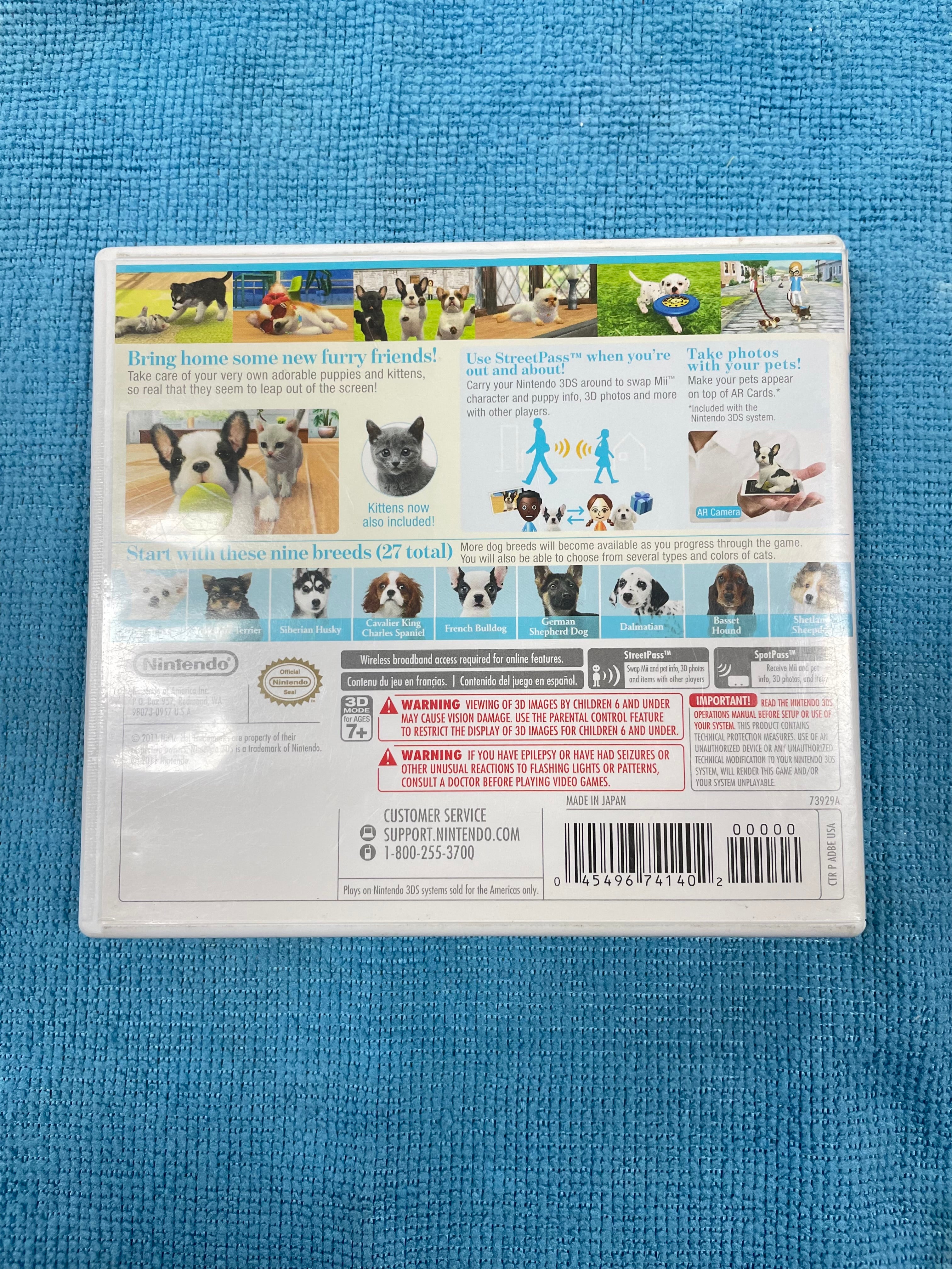 Nintendogs + Cats: French Bulldog & New Friends