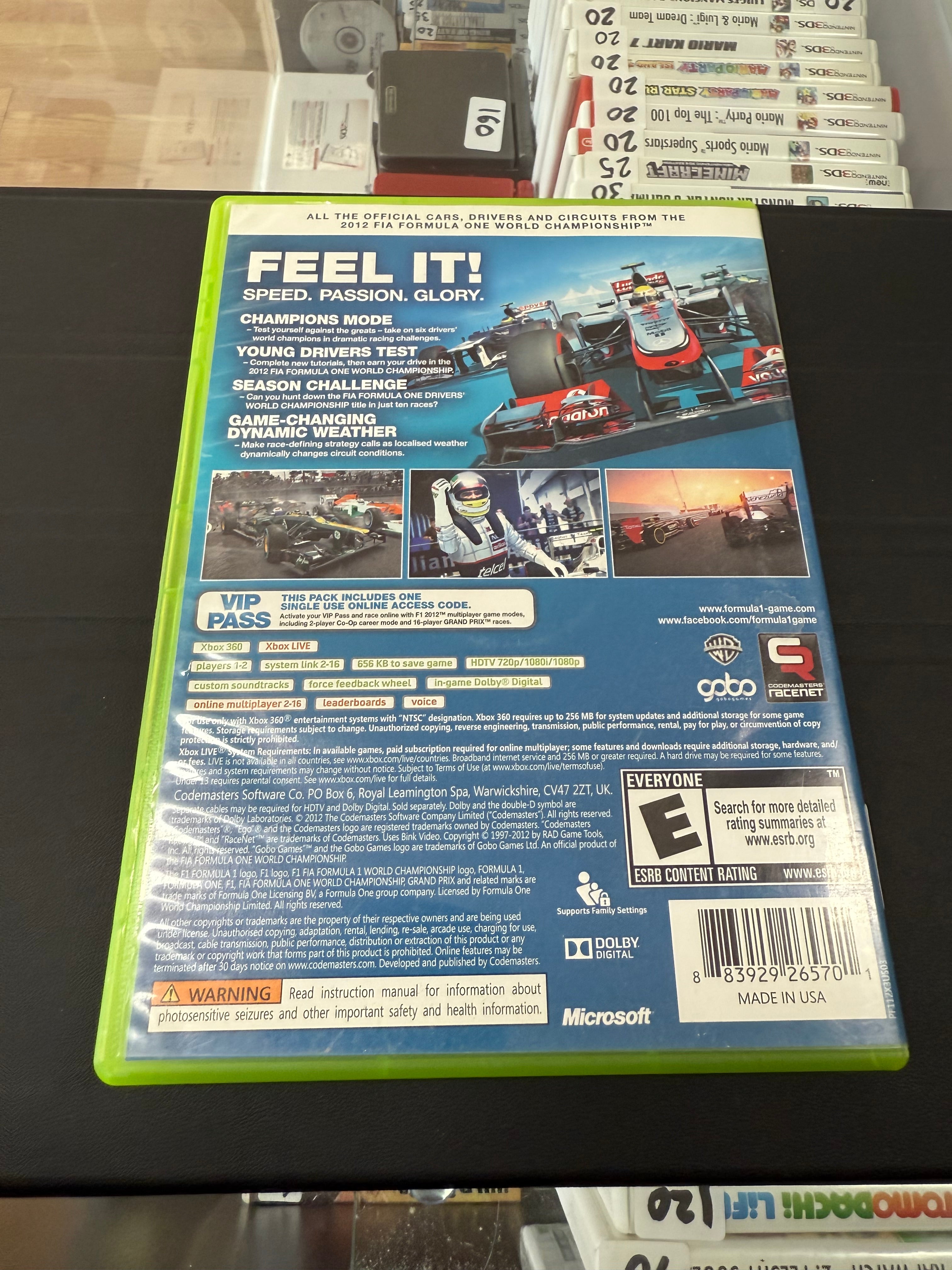 F1 2012
