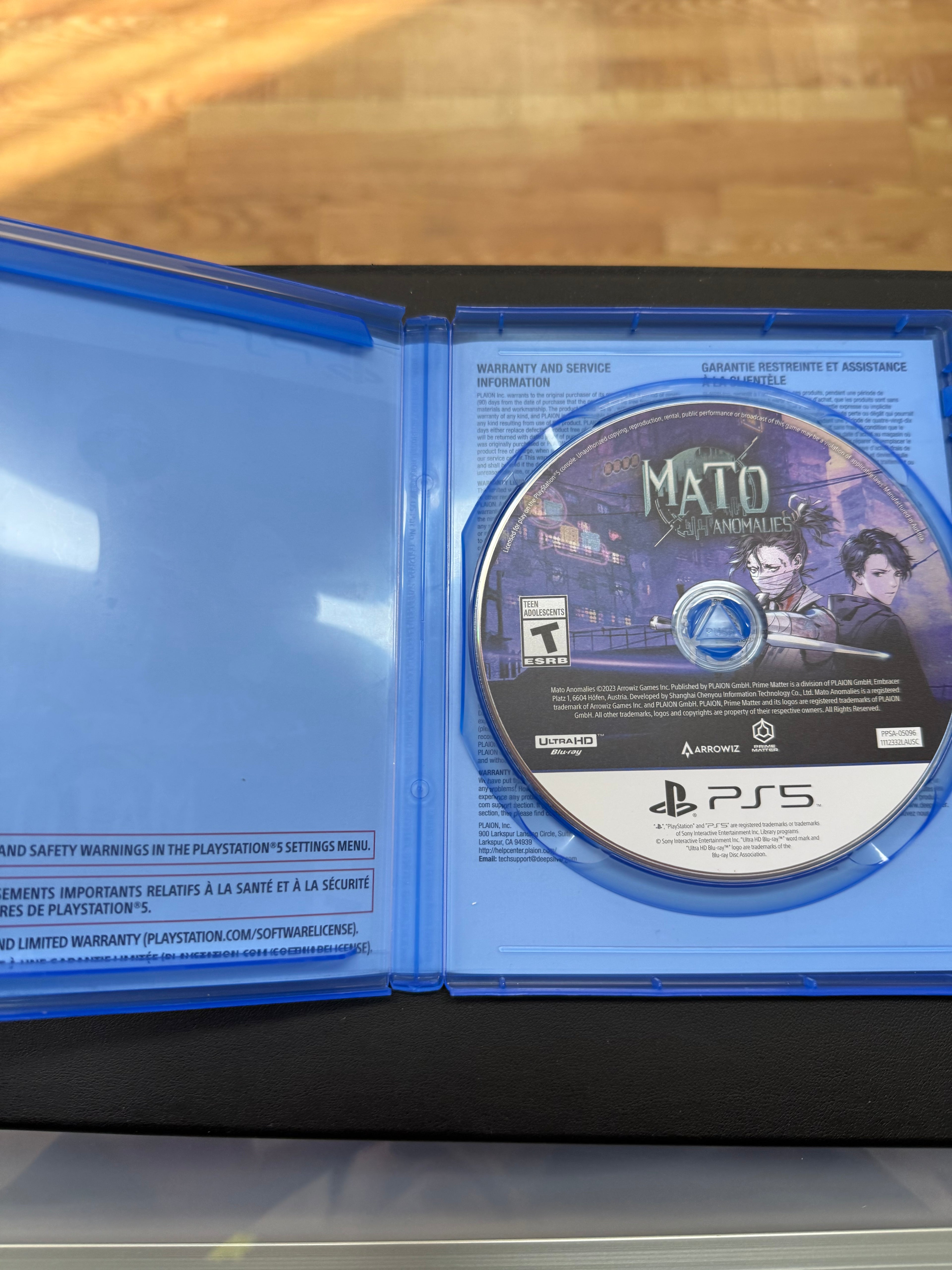 Mato Anomalies