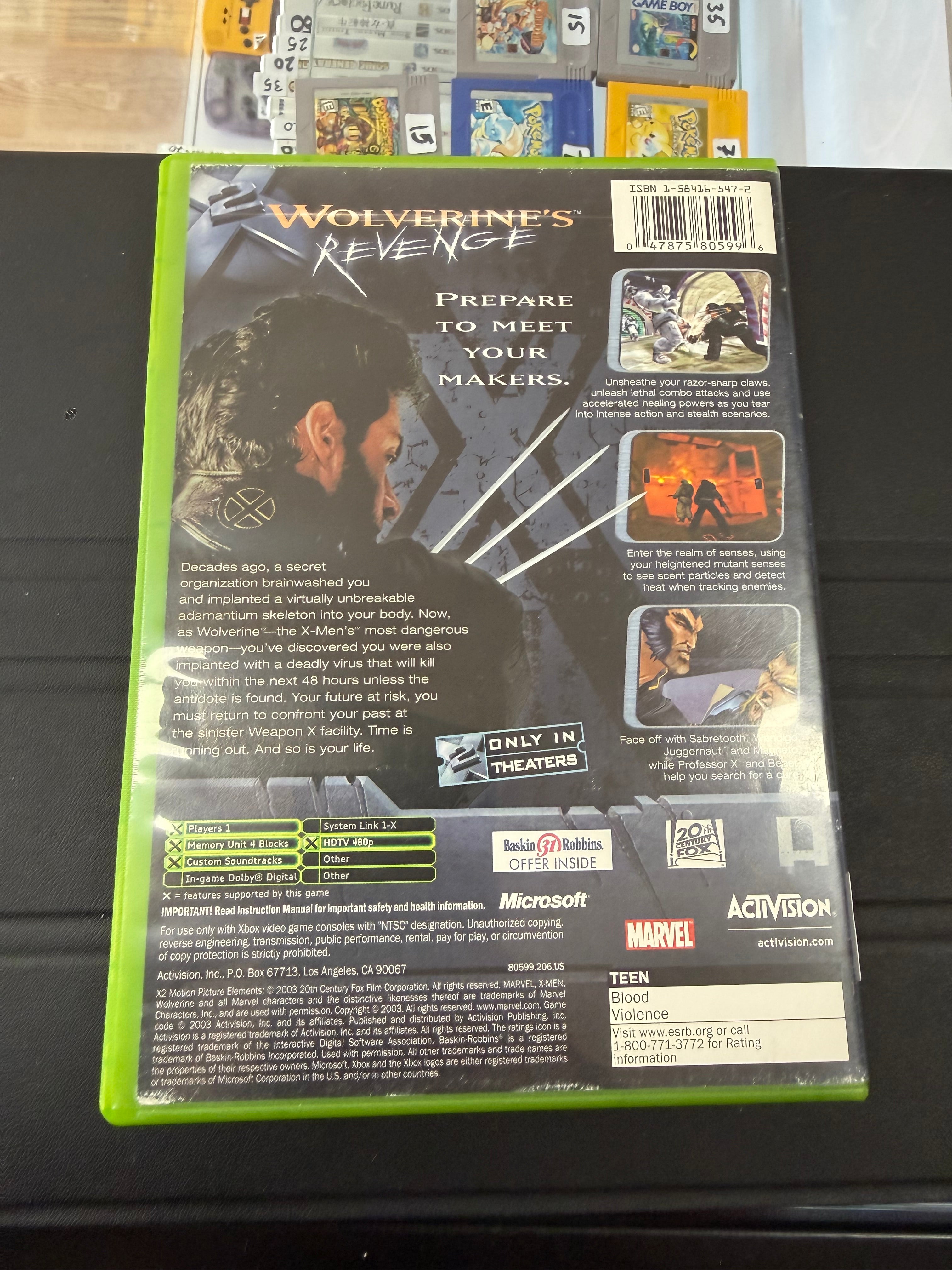 X2 Wolverines Revenge