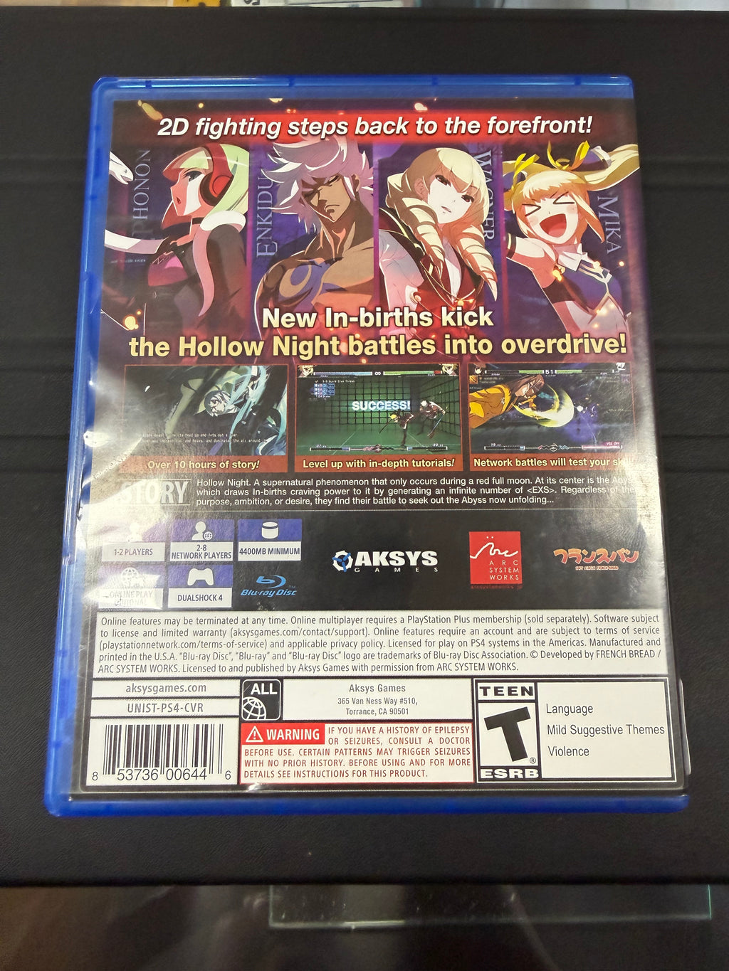 Under Night In-Birth Exe:Late St