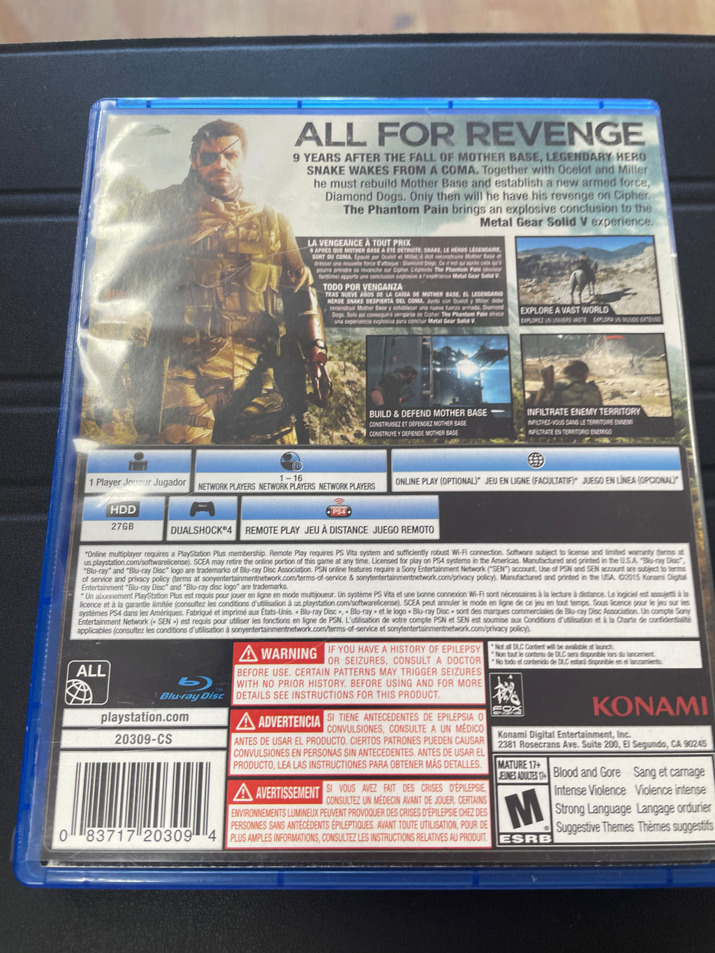 Metal Gear Solid V The Phantom Pain