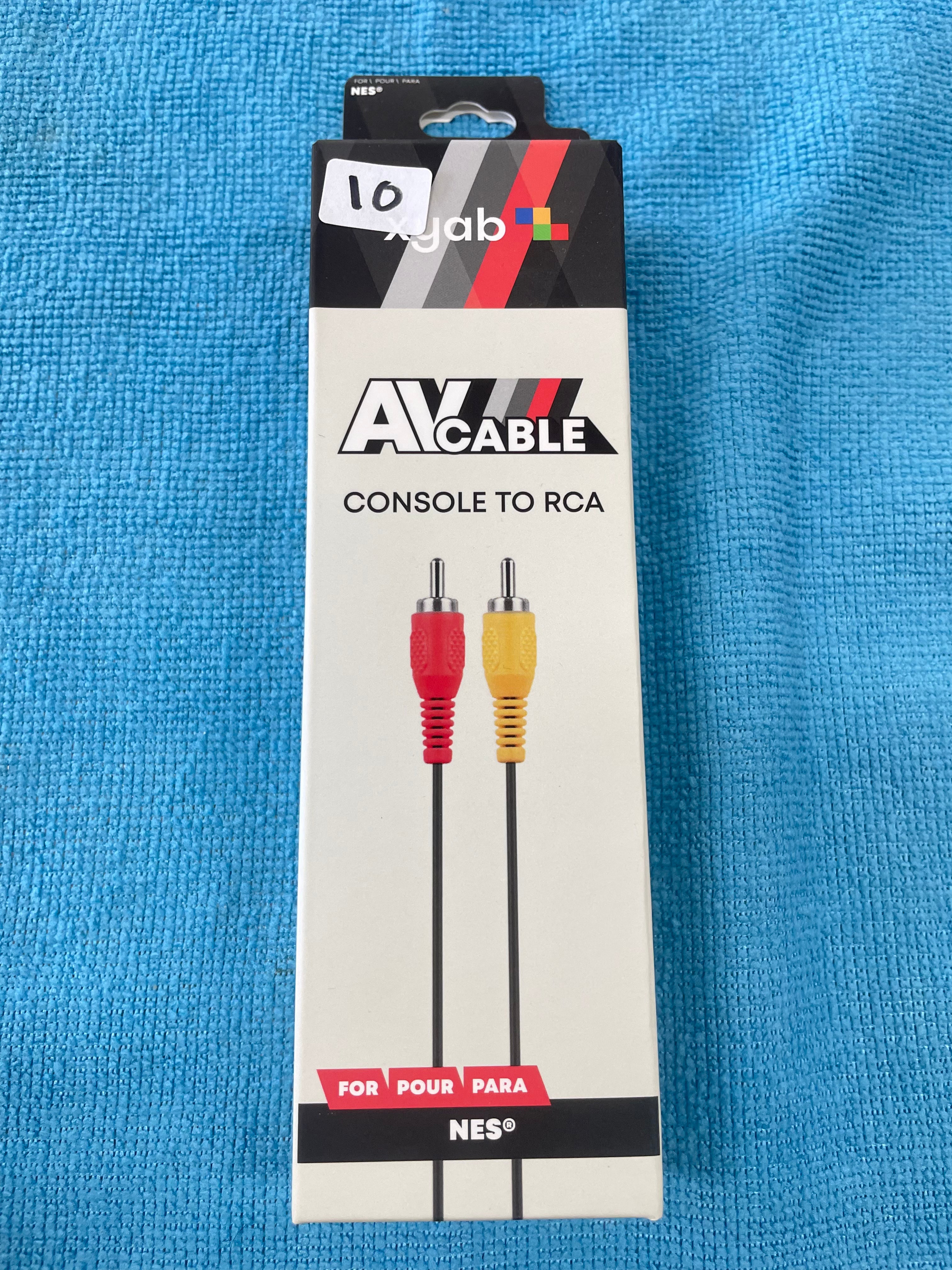 Nintendo Entertainment System Console AV Cable Third Party
