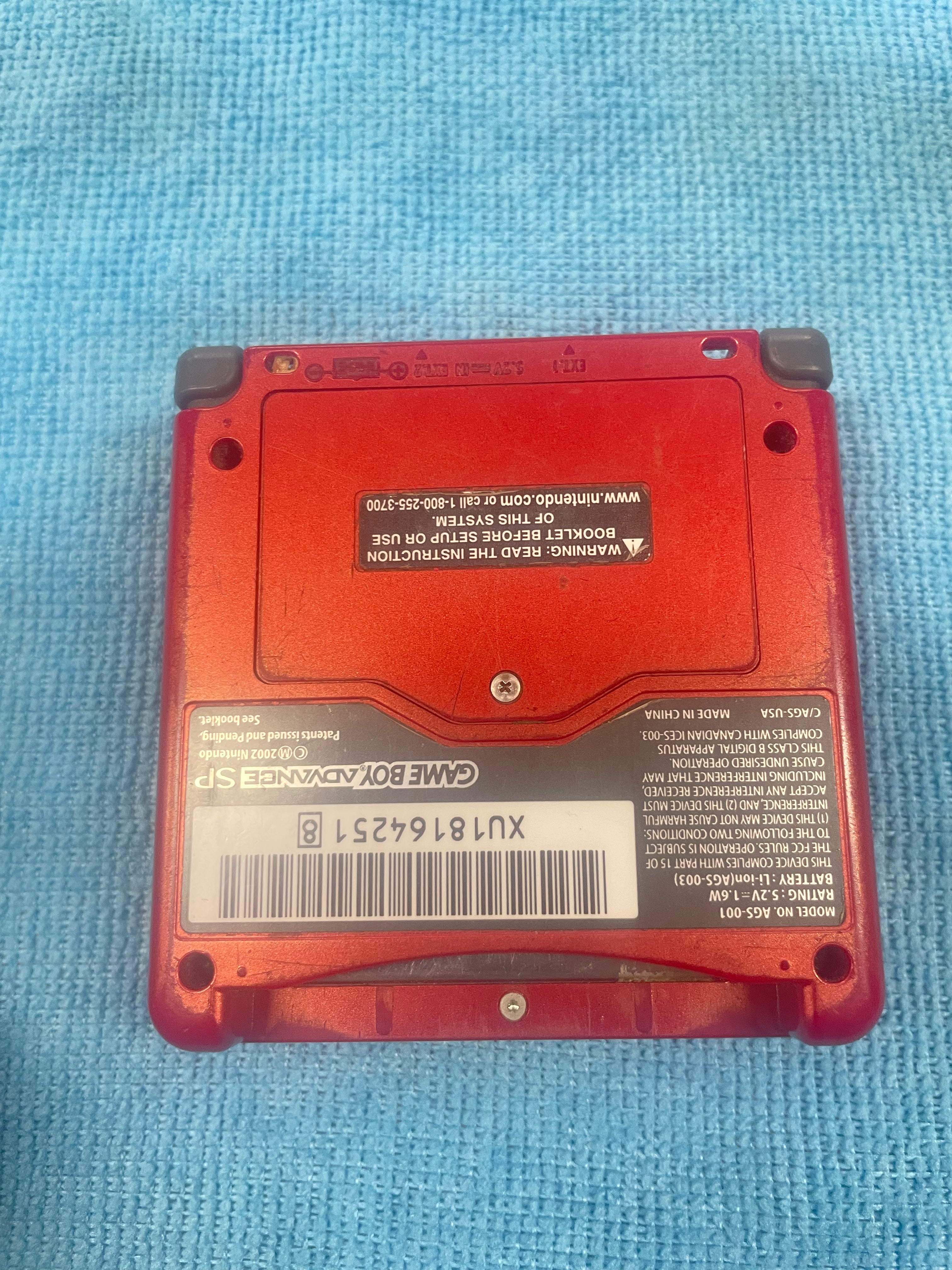 Gameboy Advance SP AGS-001