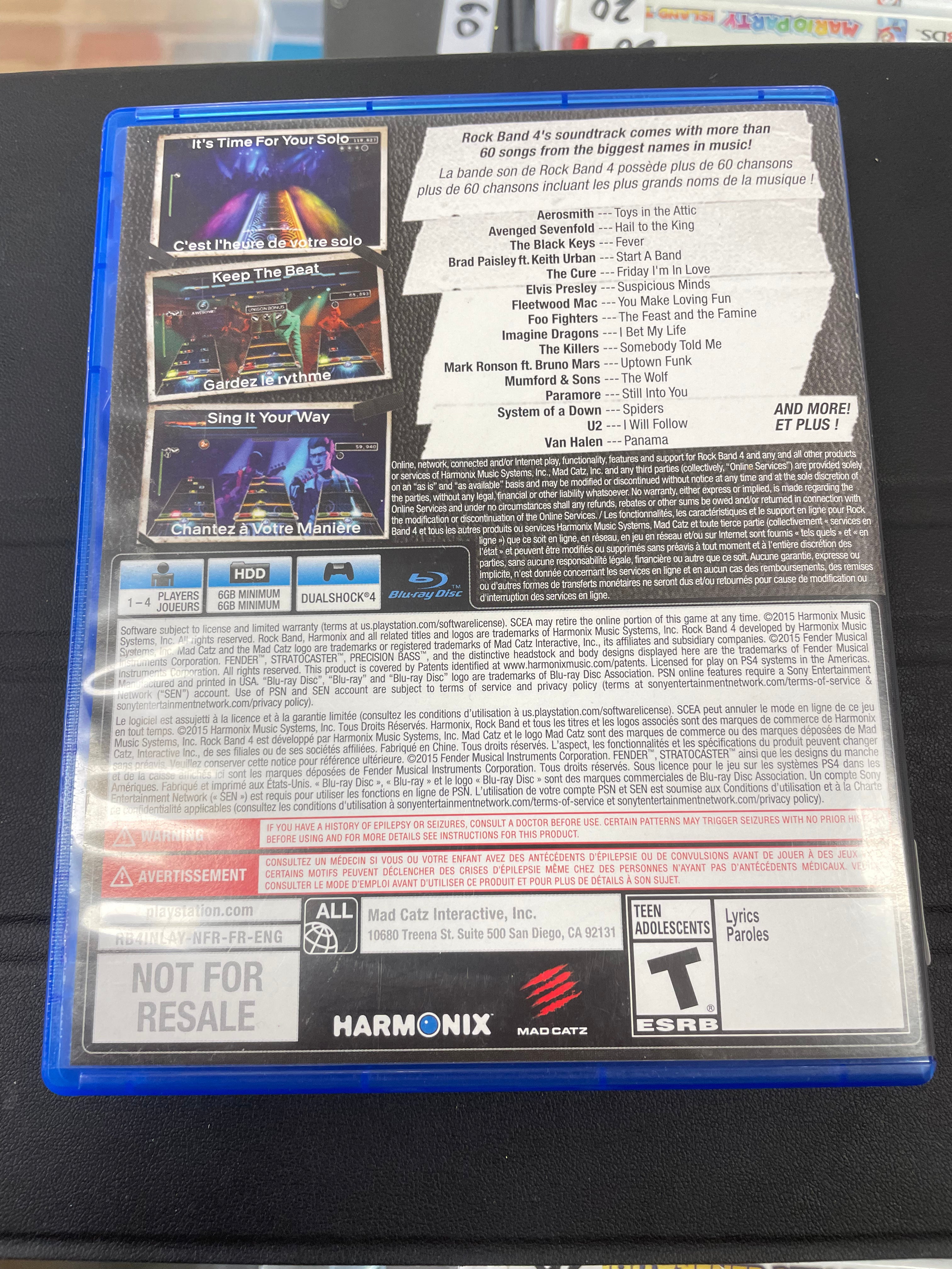Rock Band 4