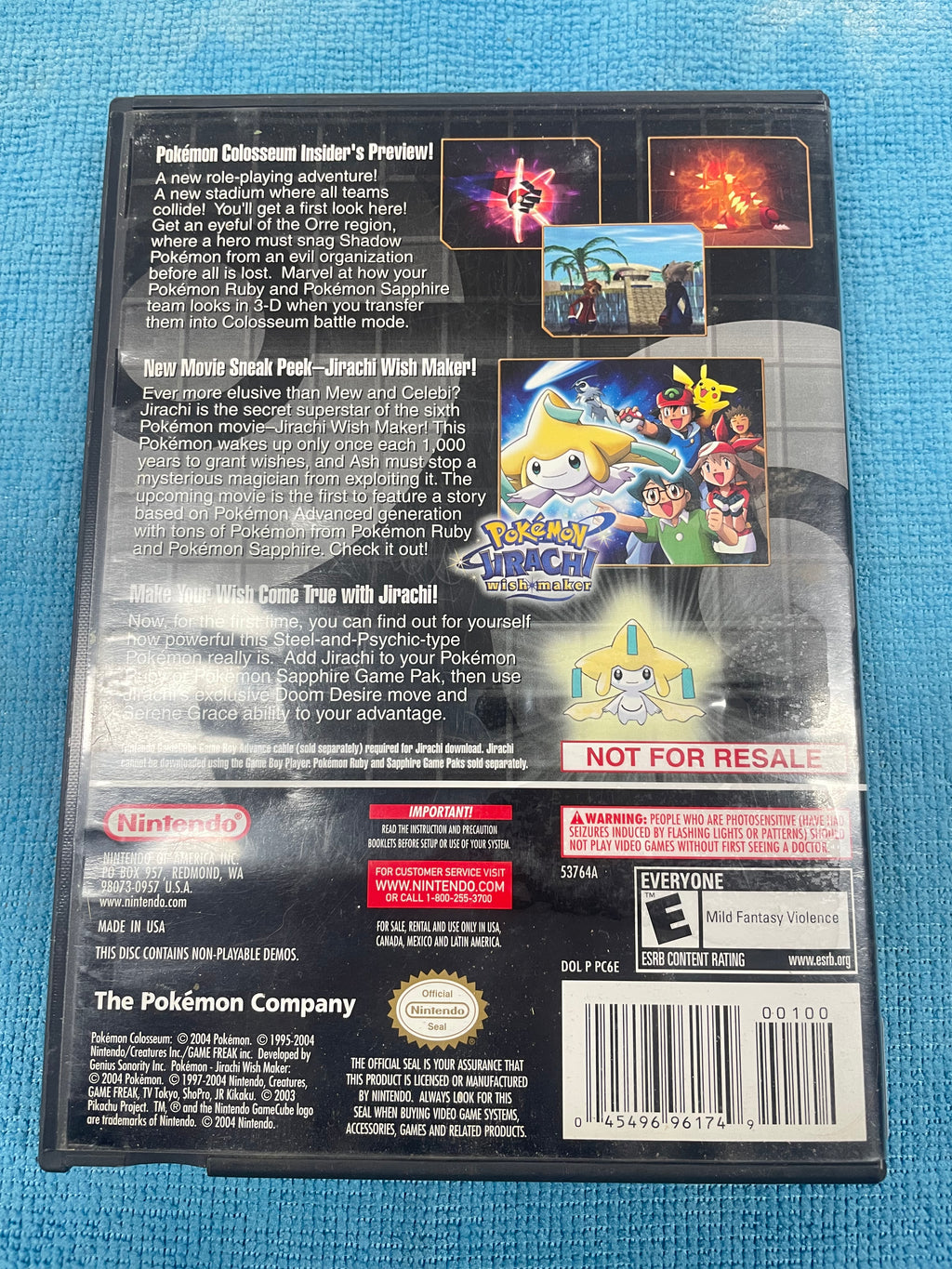 Pokemon Colosseum Bonus Dics