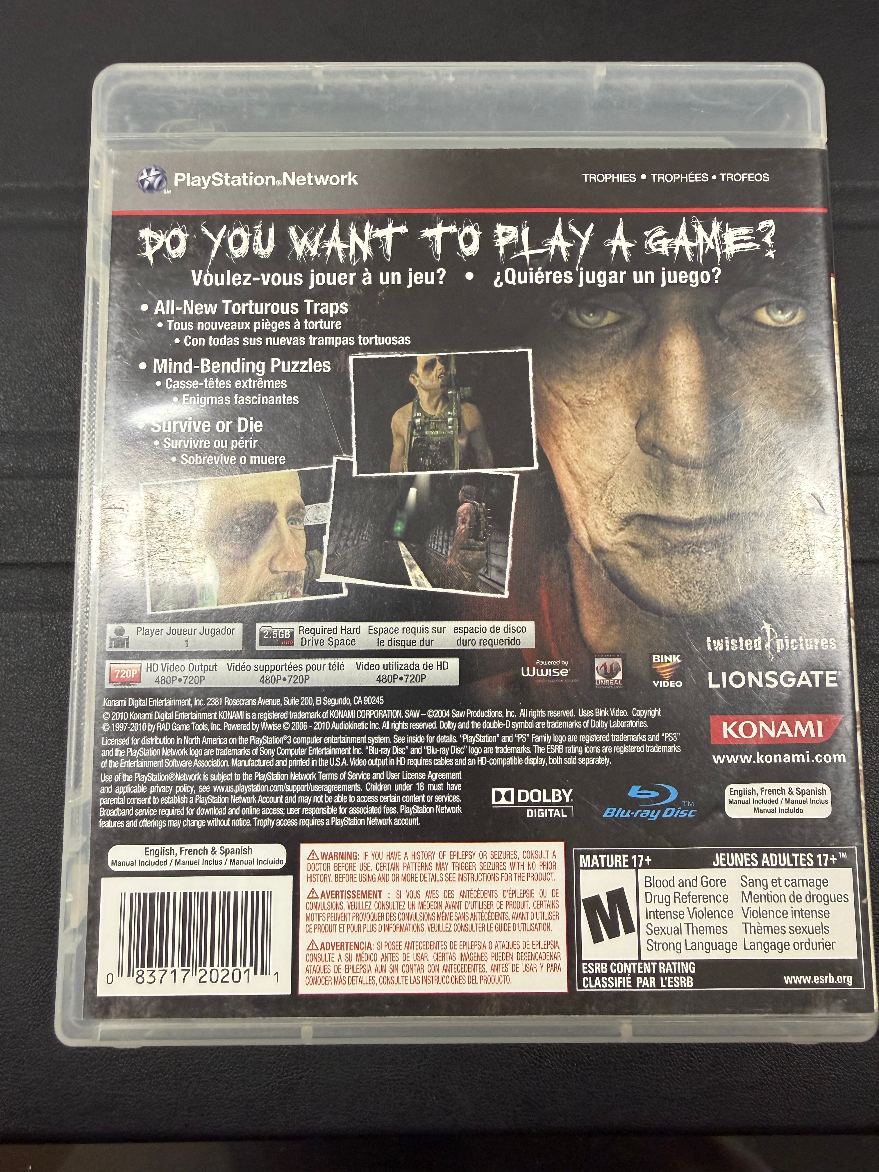 Saw II Flesh & Blood