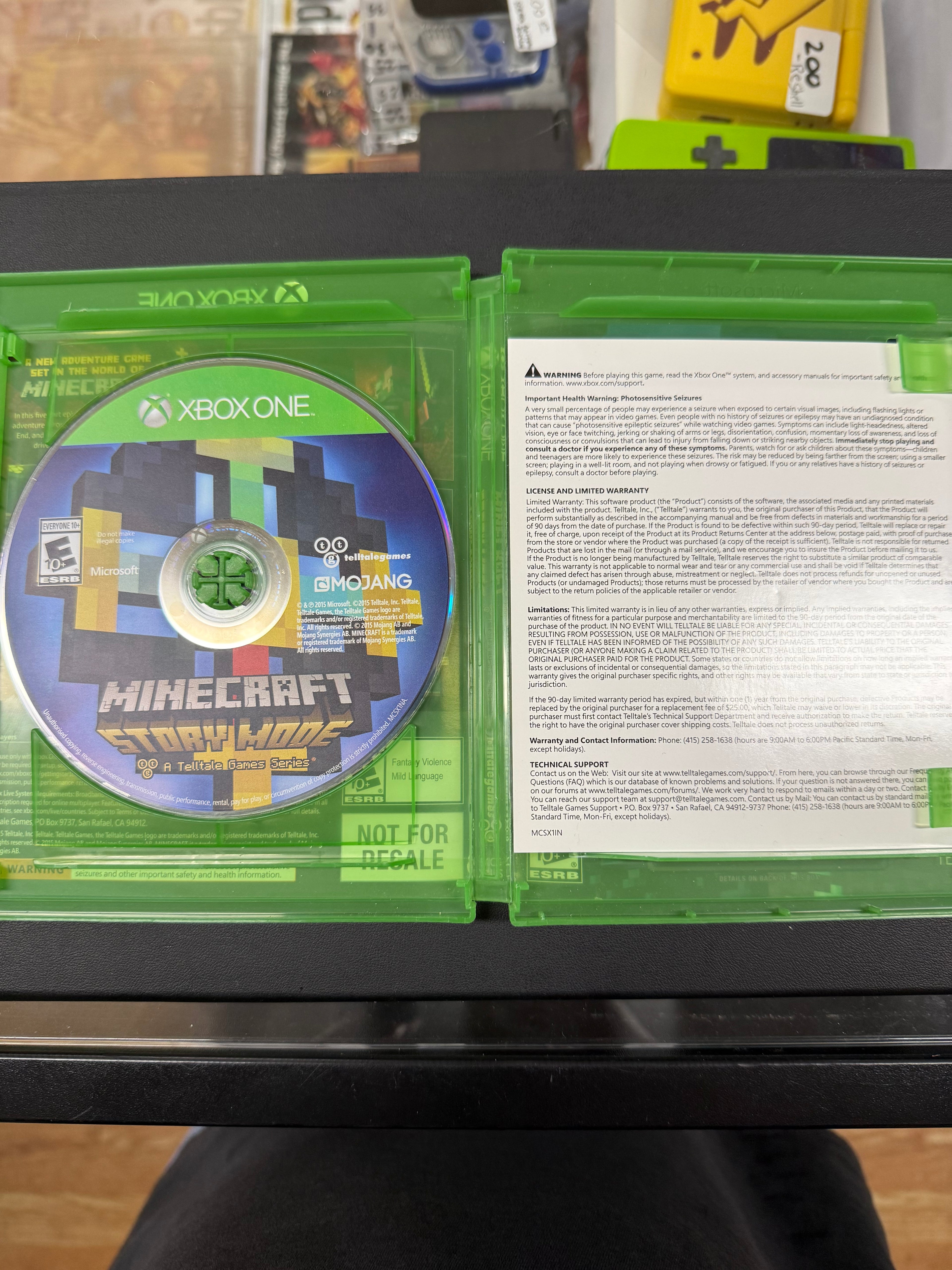 Minecraft Story Mode Season Pass Disc