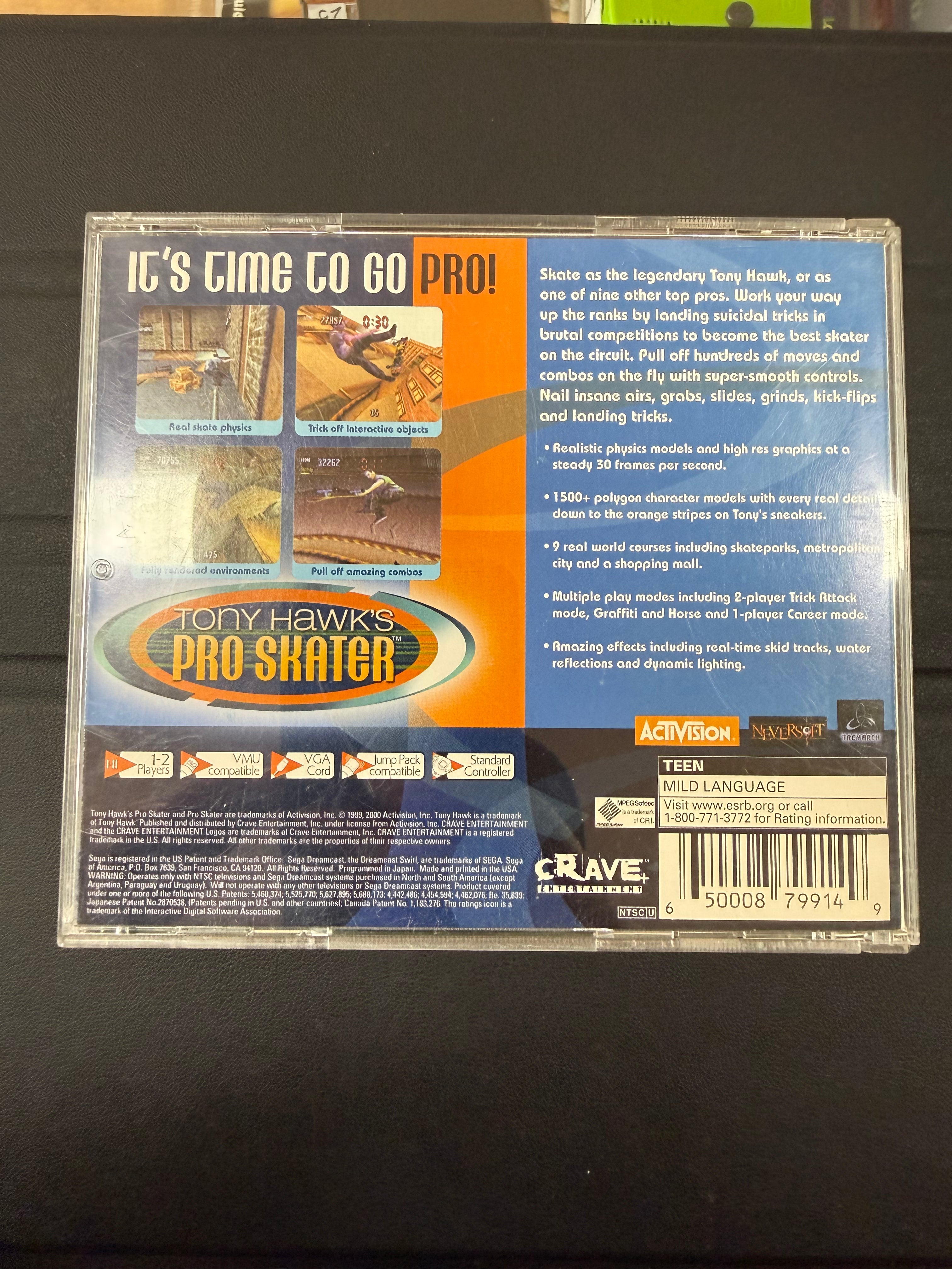 Tony Hawk’s Pro Skater